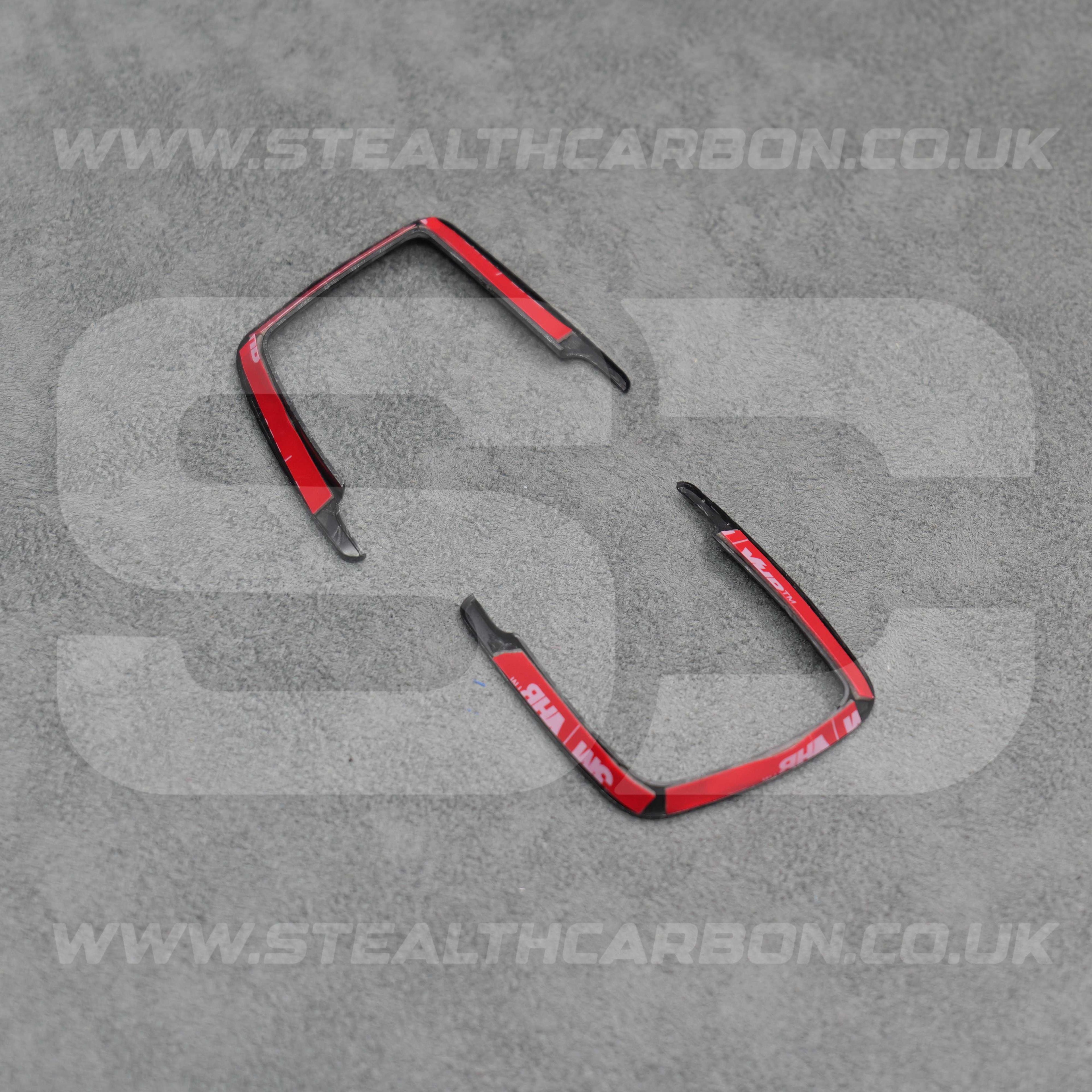 BMW Carbon Fibre Style Headlight Switch Trims M3 M4 F87 M2 i3 1 2 3 3 4 5 Series