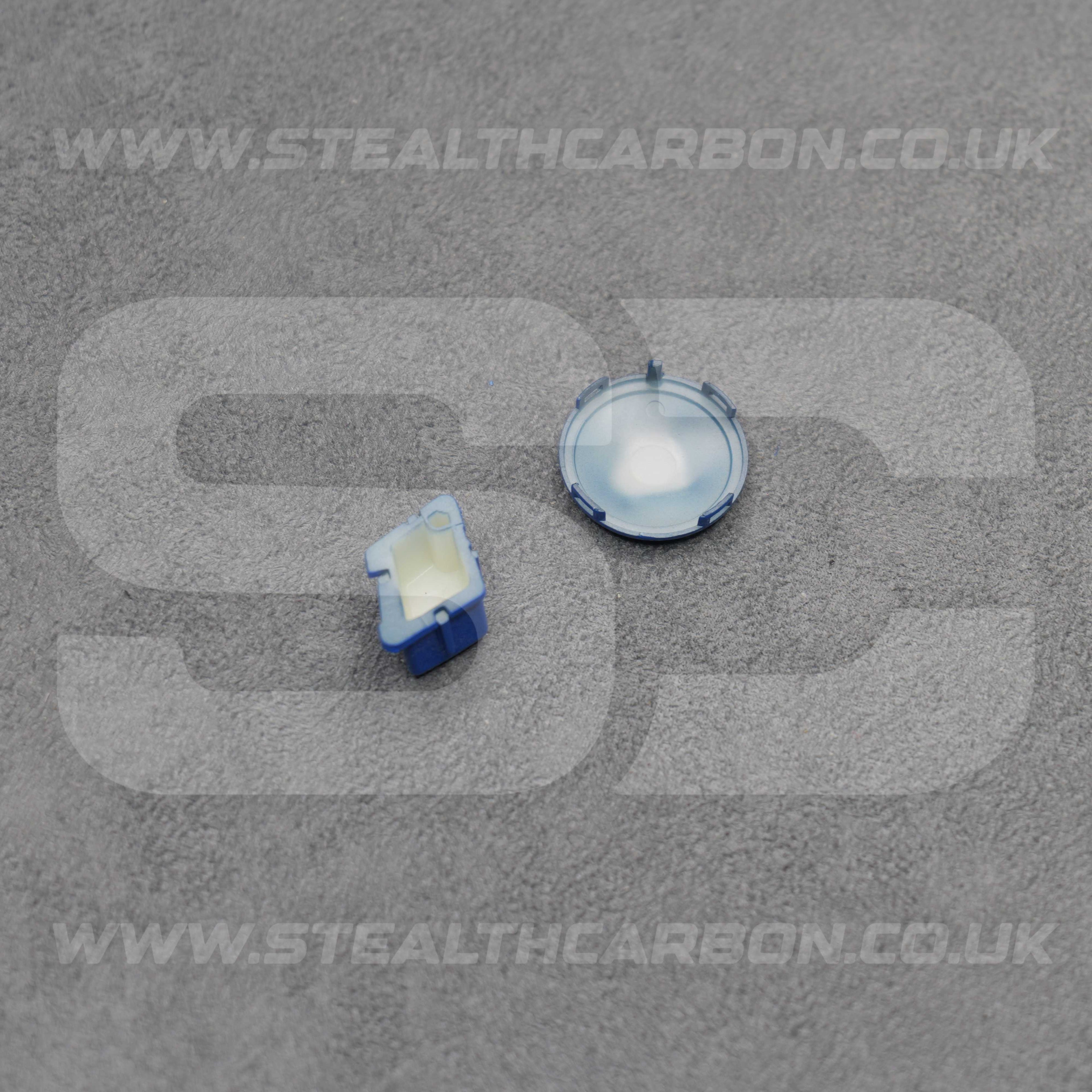 BMW Blue M Mode & Start Button Set for Steering Wheel E90 E92 E93 M3 4.0 V8