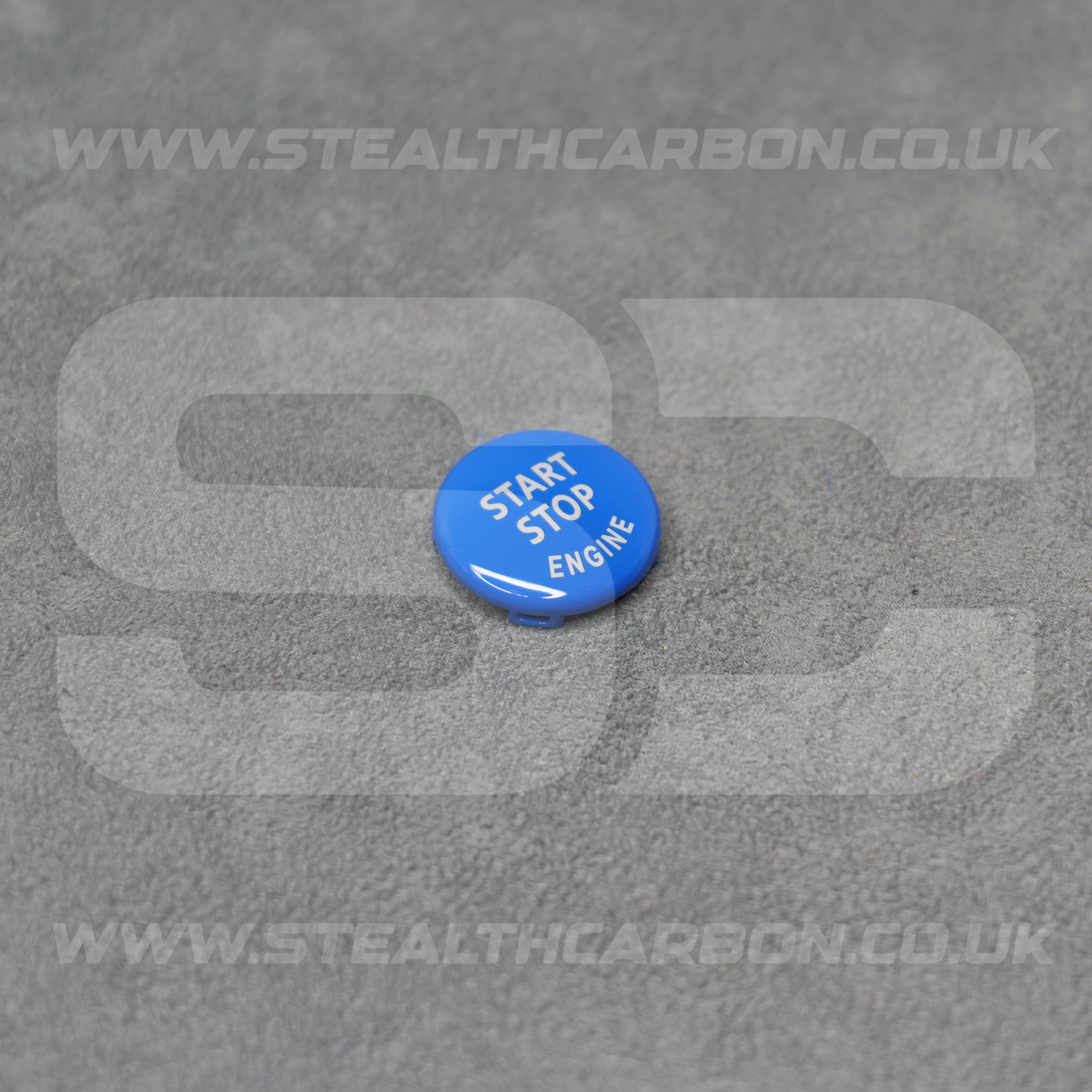 BMW Gloss Blue Start Stop Engine Button for E90 E92 E93 M3 4.0 V8