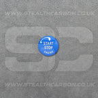 BMW Gloss Blue Start Stop Engine Button for E90 E92 E93 M3 4.0 V8