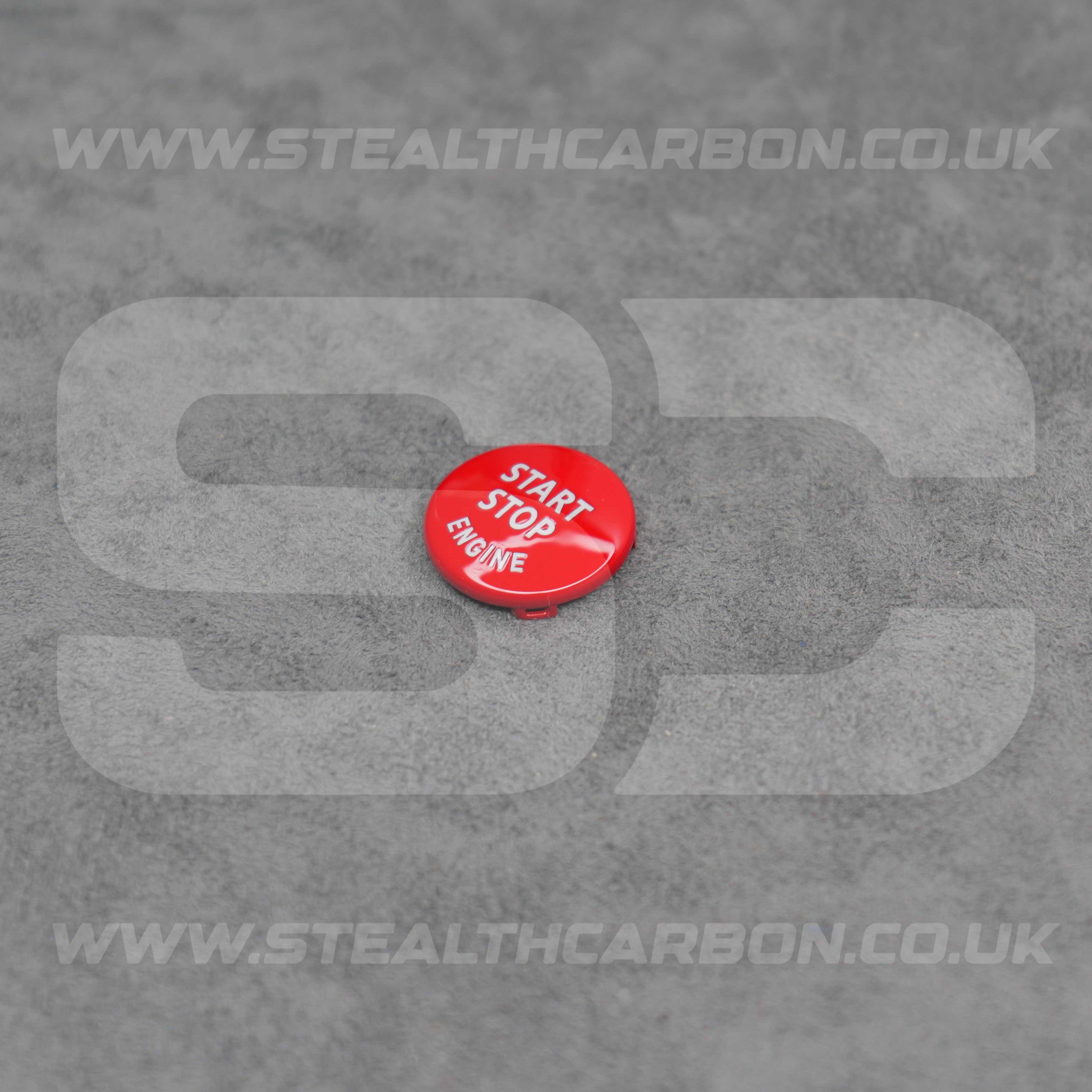 BMW Gloss Red Start Stop Engine Button for E90 E92 E93 M3 4.0 V8