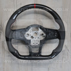Volkswagen Carbon Fibre Steering Wheel VW Golf MK7 MK7.5 R R-Line GTI GTD GTE +