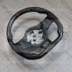 Volkswagen Carbon Fibre Steering Wheel VW Golf MK7 MK7.5 R R-Line GTI GTD GTE +