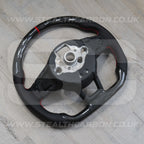 Volkswagen Carbon Fibre Steering Wheel VW Golf MK7 MK7.5 R R-Line GTI GTD GTE +