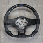 Volkswagen Carbon Fibre Steering Wheel VW Golf MK7 MK7.5 R R-Line GTI GTE GTD +