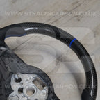 Volkswagen Carbon Fibre Steering Wheel VW Golf MK7 MK7.5 R R-Line GTI GTE GTD +