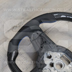Volkswagen Carbon Fibre Steering Wheel VW Golf MK7 MK7.5 R R-Line GTI GTE GTD +