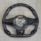 Volkswagen Carbon Fibre Steering Wheel VW Golf MK7 MK7.5 R R-Line GTI GTE GTD +
