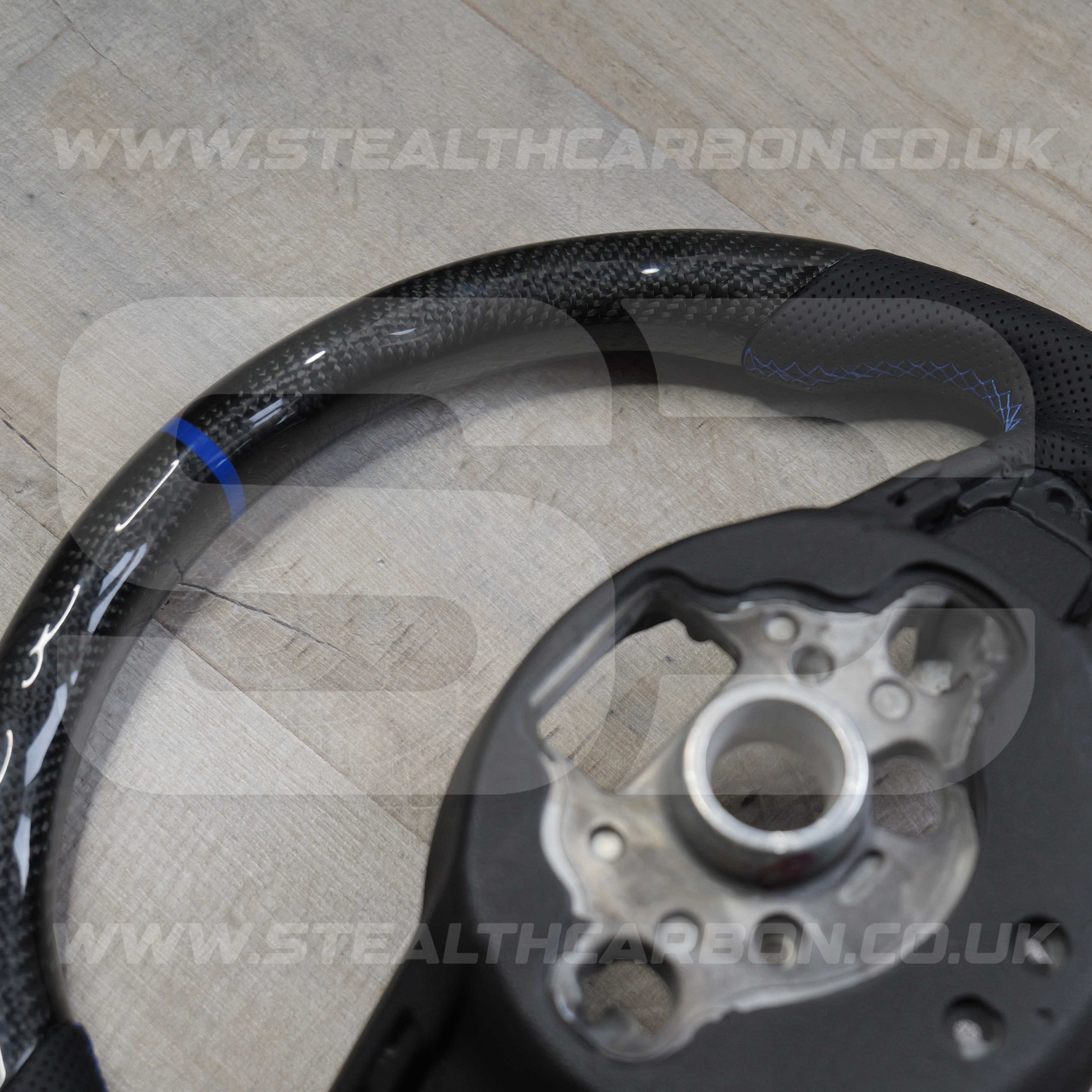 Volkswagen Carbon Fibre Steering Wheel VW Golf MK7 MK7.5 R R-Line GTI GTE GTD +