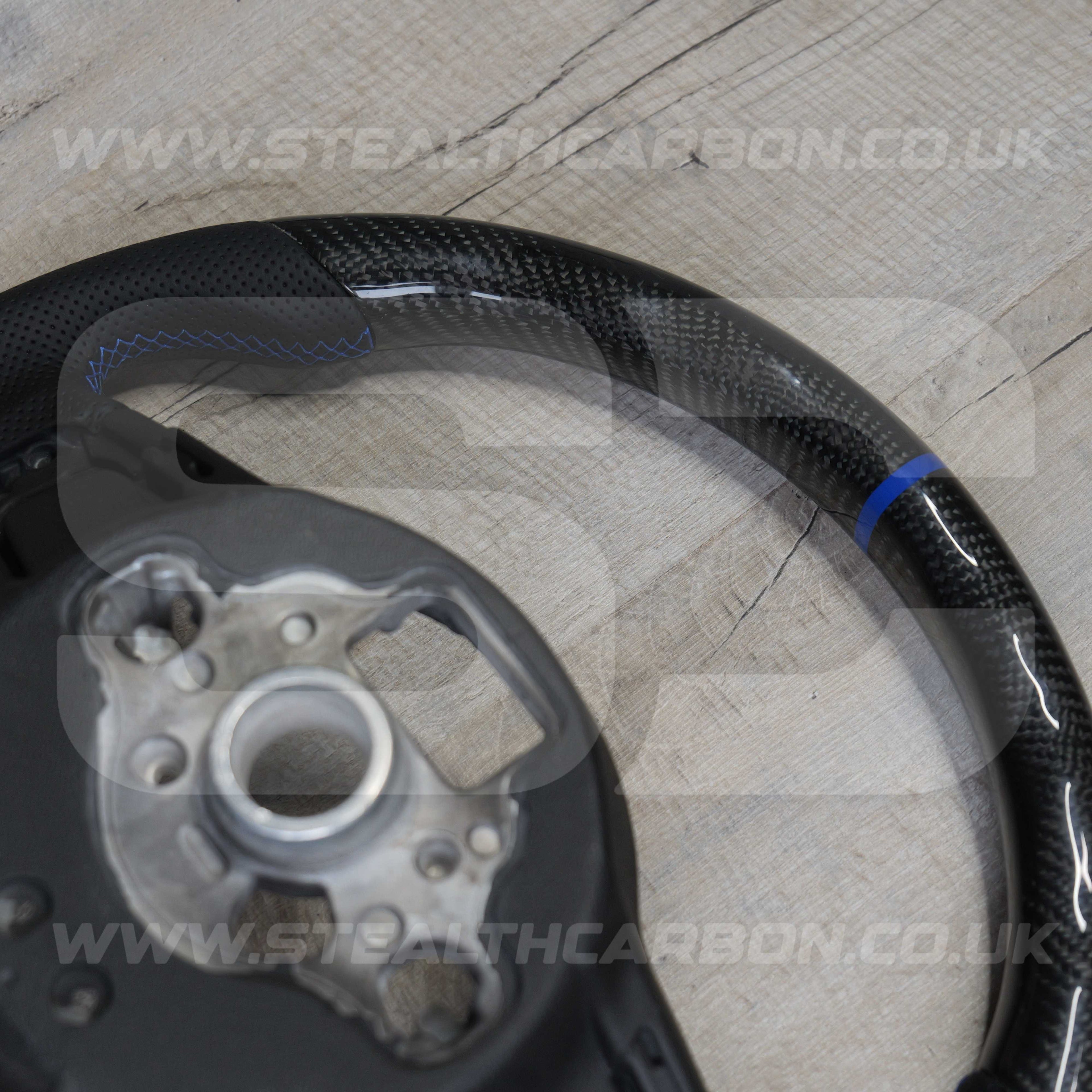 Volkswagen Carbon Fibre Steering Wheel VW Golf MK7 MK7.5 R R-Line GTI GTE GTD +