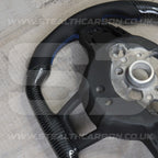 Volkswagen Carbon Fibre Steering Wheel VW Golf MK7 MK7.5 R R-Line GTI GTE GTD +