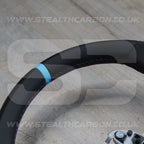 BMW Alcantara M Sport Blue Steering Wheel 1 2 3 4 X1 X3 X4 X5 X6 M2 M3 M4 F80 +