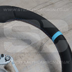 BMW Alcantara M Sport Blue Steering Wheel 1 2 3 4 X1 X3 X4 X5 X6 M2 M3 M4 F80 +