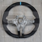 BMW Alcantara M Sport Blue Steering Wheel 1 2 3 4 X1 X3 X4 X5 X6 M2 M3 M4 F80 +