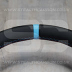 BMW Alcantara M Sport Blue Steering Wheel 1 2 3 4 X1 X3 X4 X5 X6 M2 M3 M4 F80 +