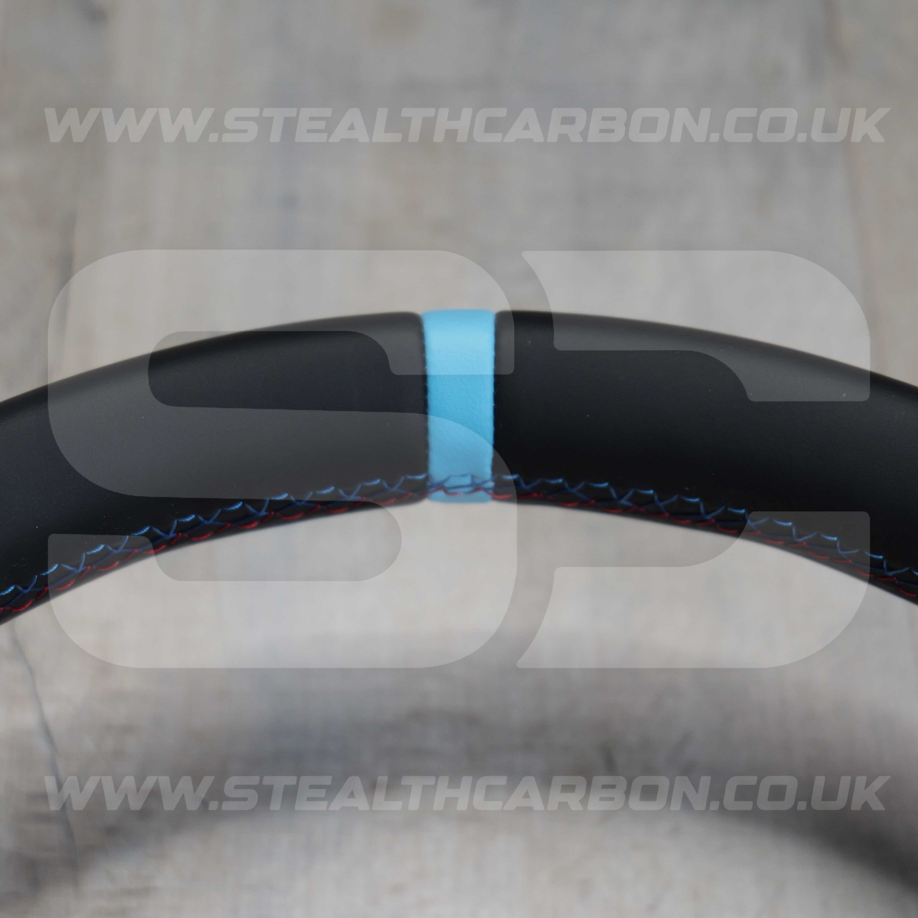 BMW Alcantara M Sport Blue Steering Wheel 1 2 3 4 X1 X3 X4 X5 X6 M2 M3 M4 F80 +