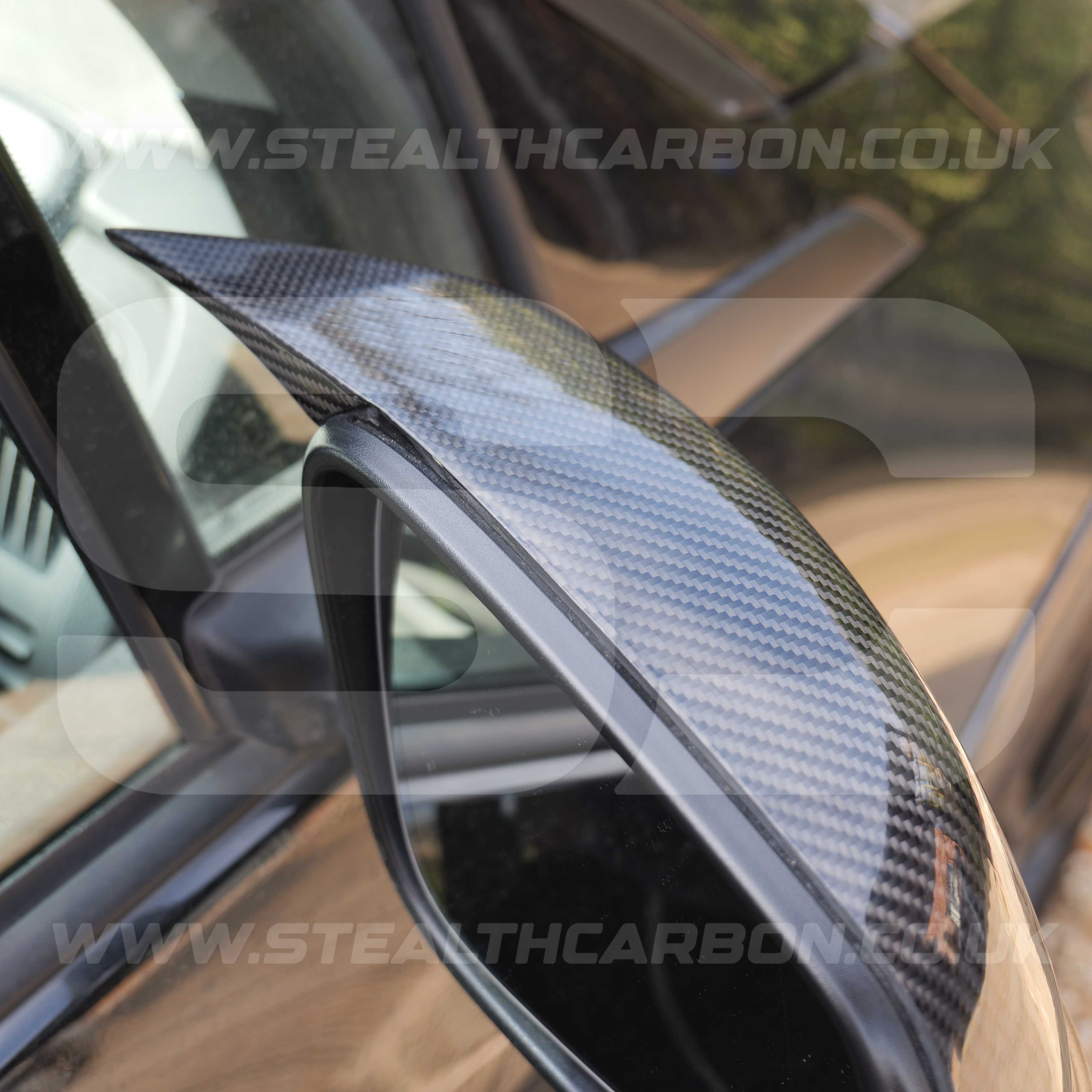 BMW M Style Carbon Fibre Mirror Covers for 1 2 3 4 F20 F22 F30 F32 i3 i3S