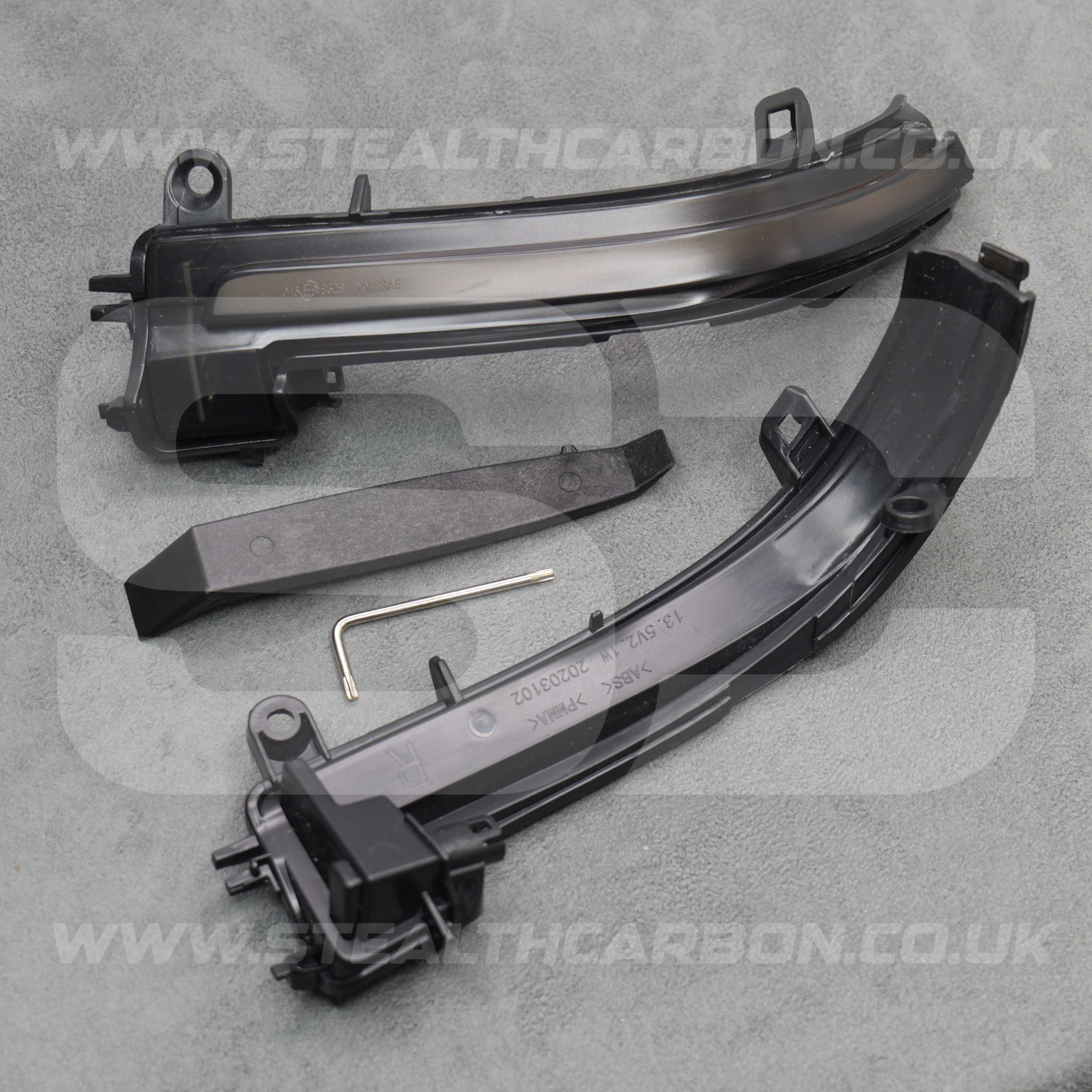 BMW Smoked LED Dynamic Wing Mirror Indicators 1 2 3 4 Series F20 F22 F30 F32 i3