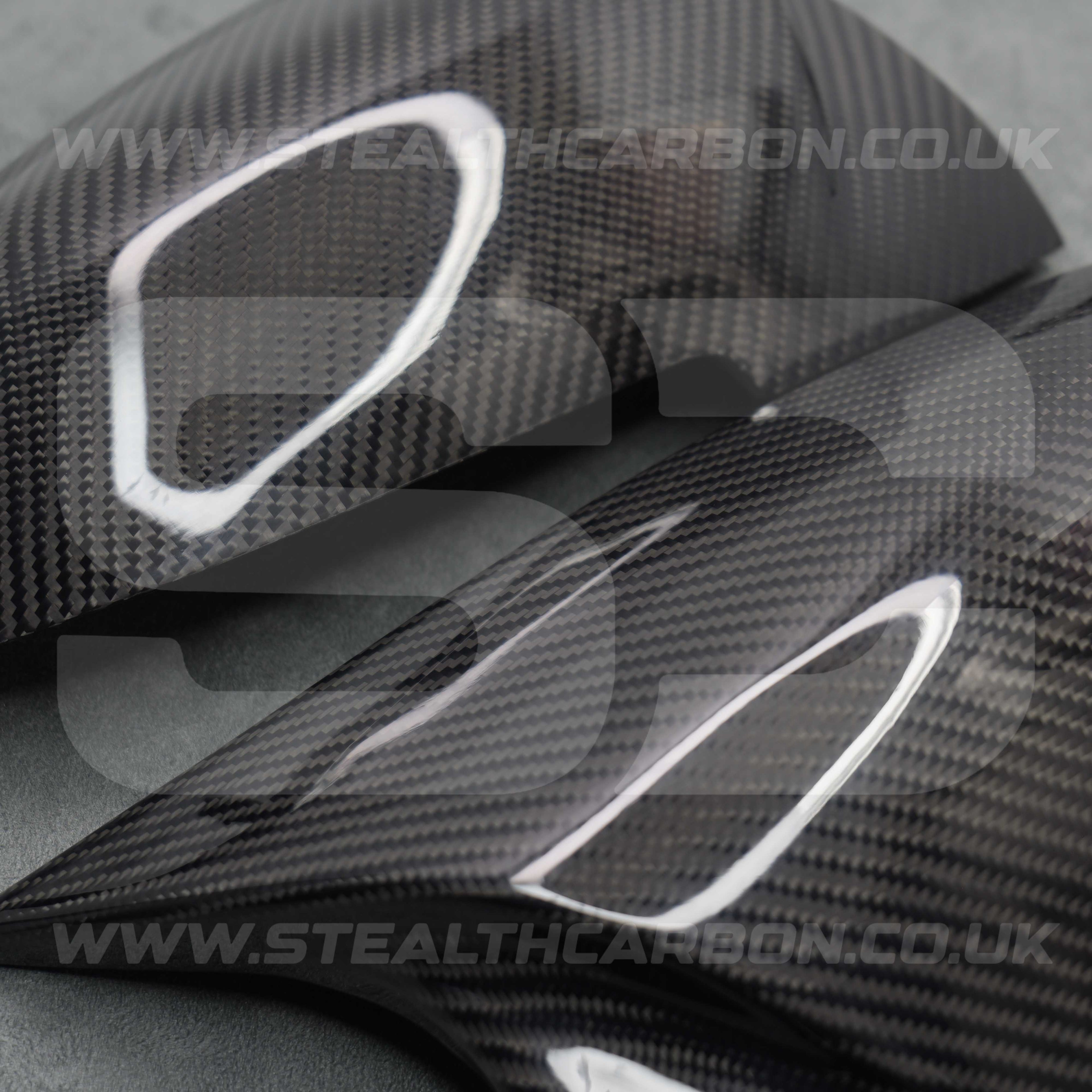 BMW M Style Carbon Fibre Mirror Covers for 1 2 3 4 F20 F22 F30 F32 i3 i3S