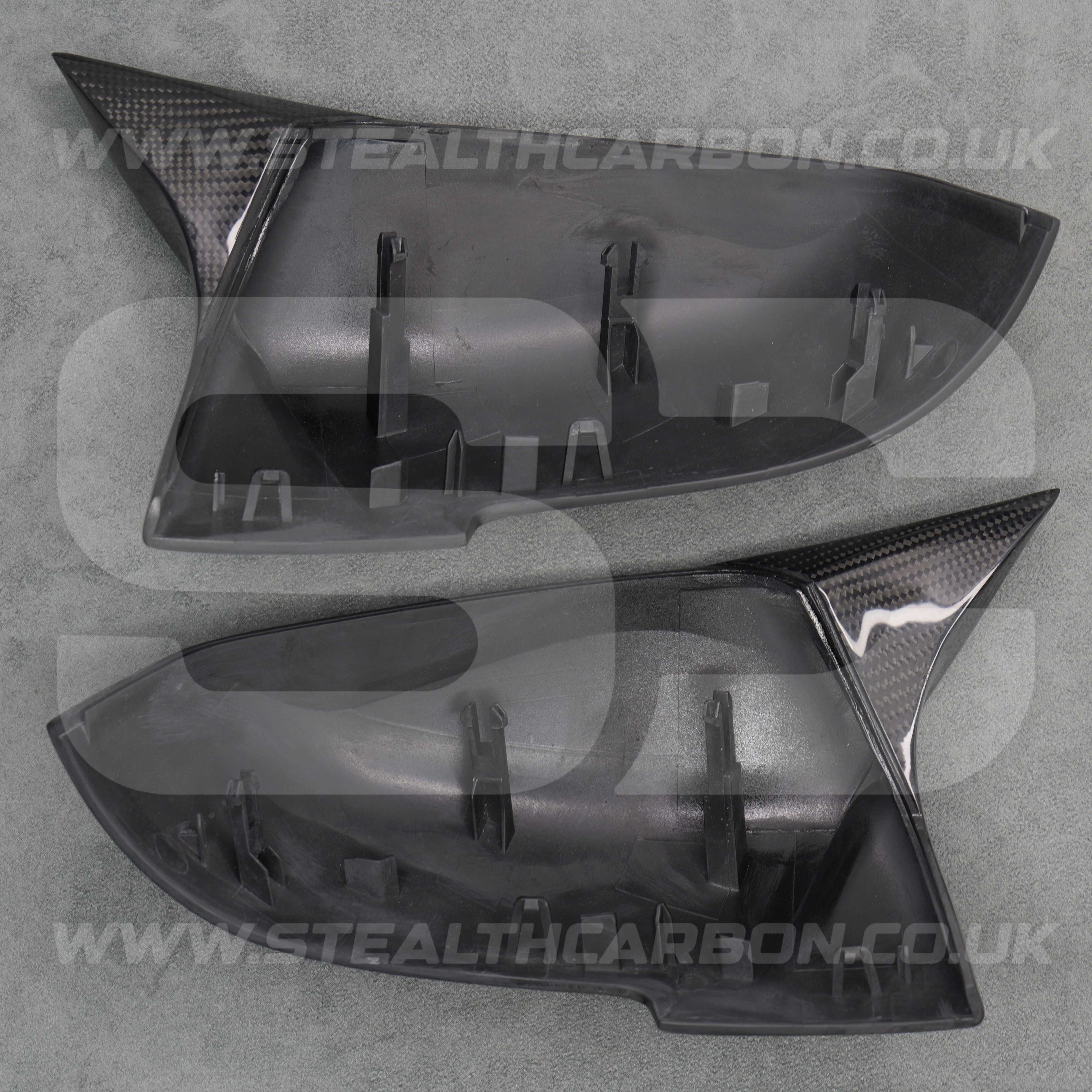 BMW M Style Carbon Fibre Mirror Covers for 1 2 3 4 F20 F22 F30 F32 i3 i3S