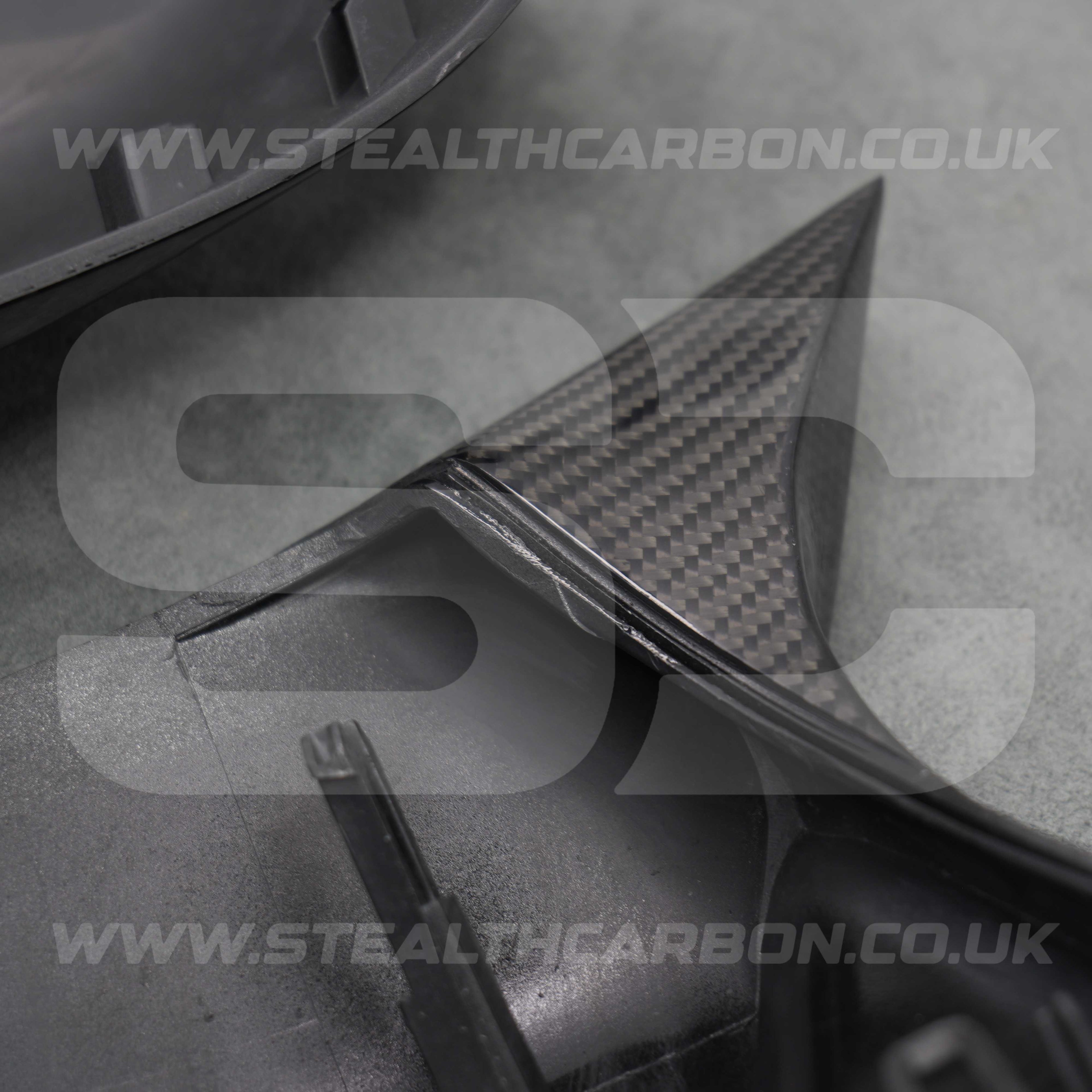 BMW M Style Carbon Fibre Mirror Covers for 1 2 3 4 F20 F22 F30 F32 i3 i3S