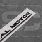 Tesla Matte Black Dual Motor Rear Boot Badge Letters Model S 3 X Y Performance