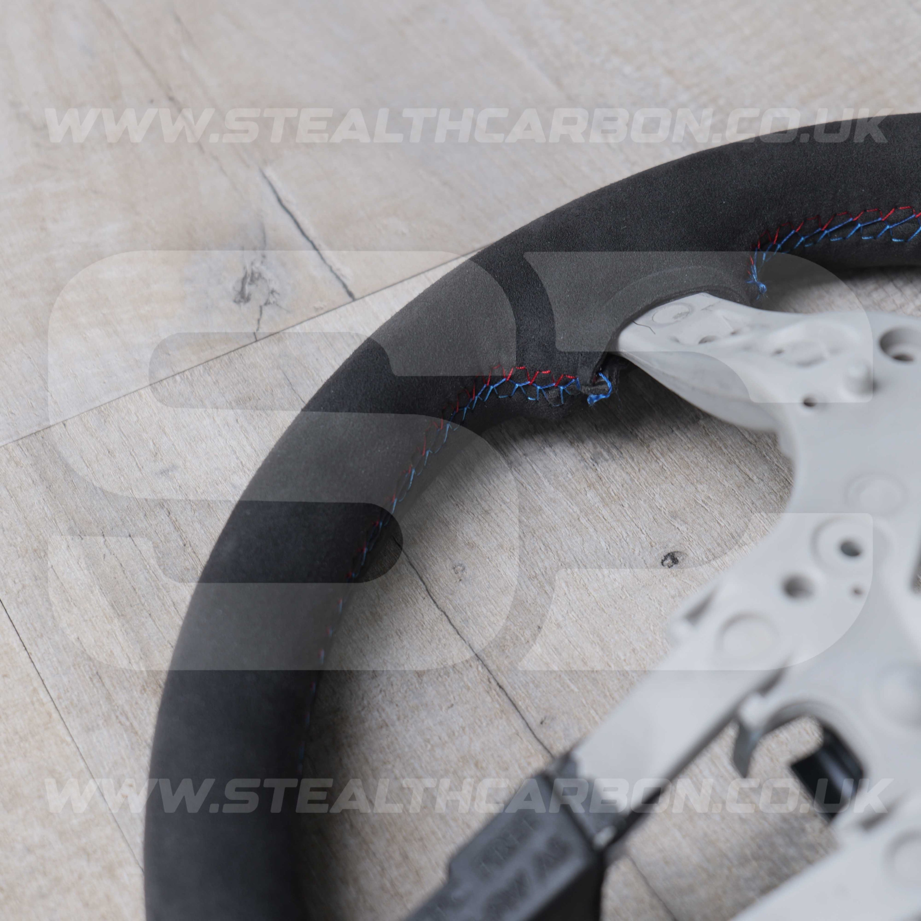 BMW Full Alcantara M Sport Suede Steering Wheel 3 4 X1 X3 X4 X5 X6 M2 M3 M4 F80