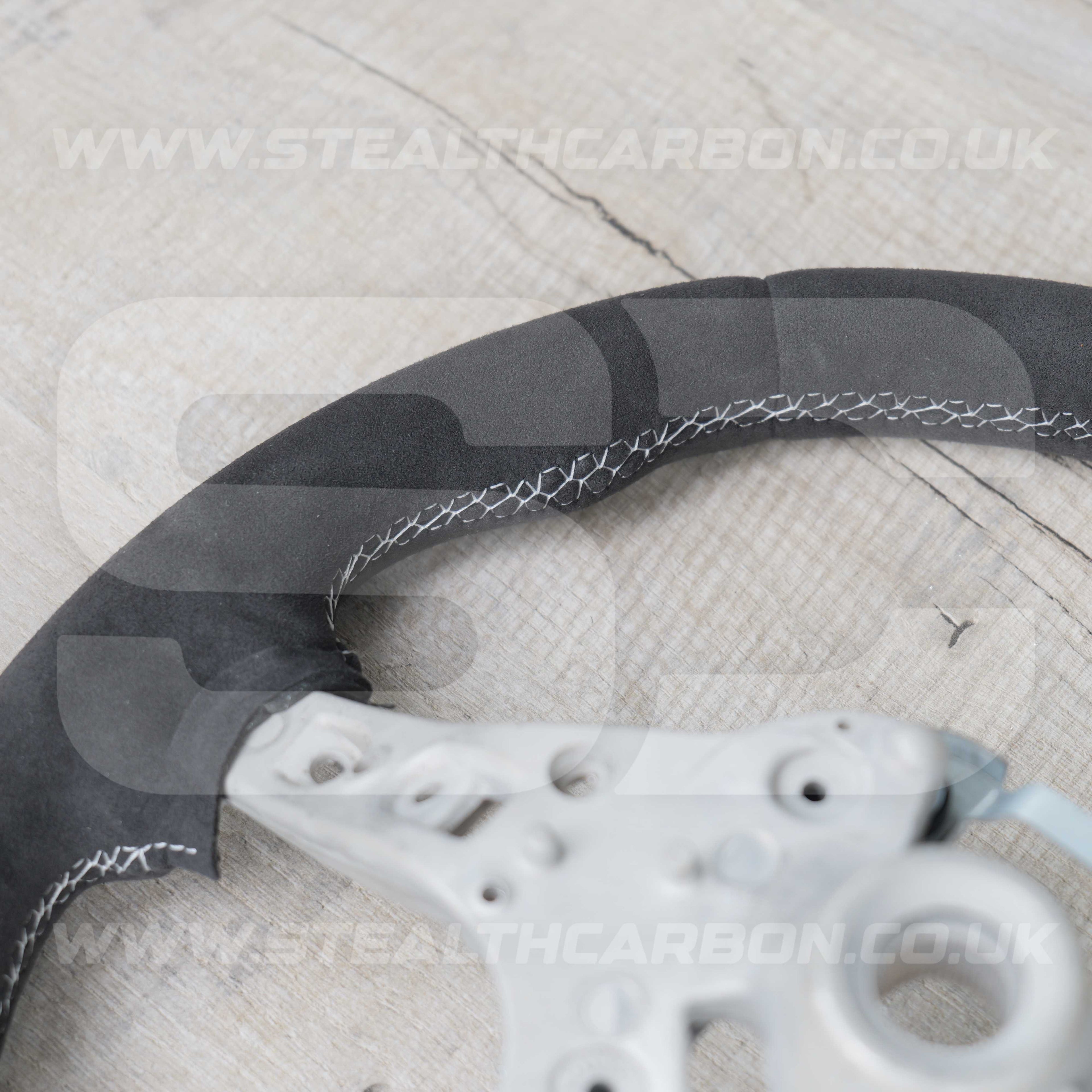 BMW Alcantara M Sport White Steering Wheel 1 2 3 4 X1 X3 X4 X5 X6 M2 M3 M4 F80