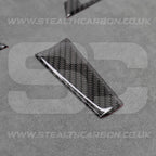 Carbon Fibre Style Steering Wheel Trims for BMW 5 Series G30 G31 G01 G38 X3