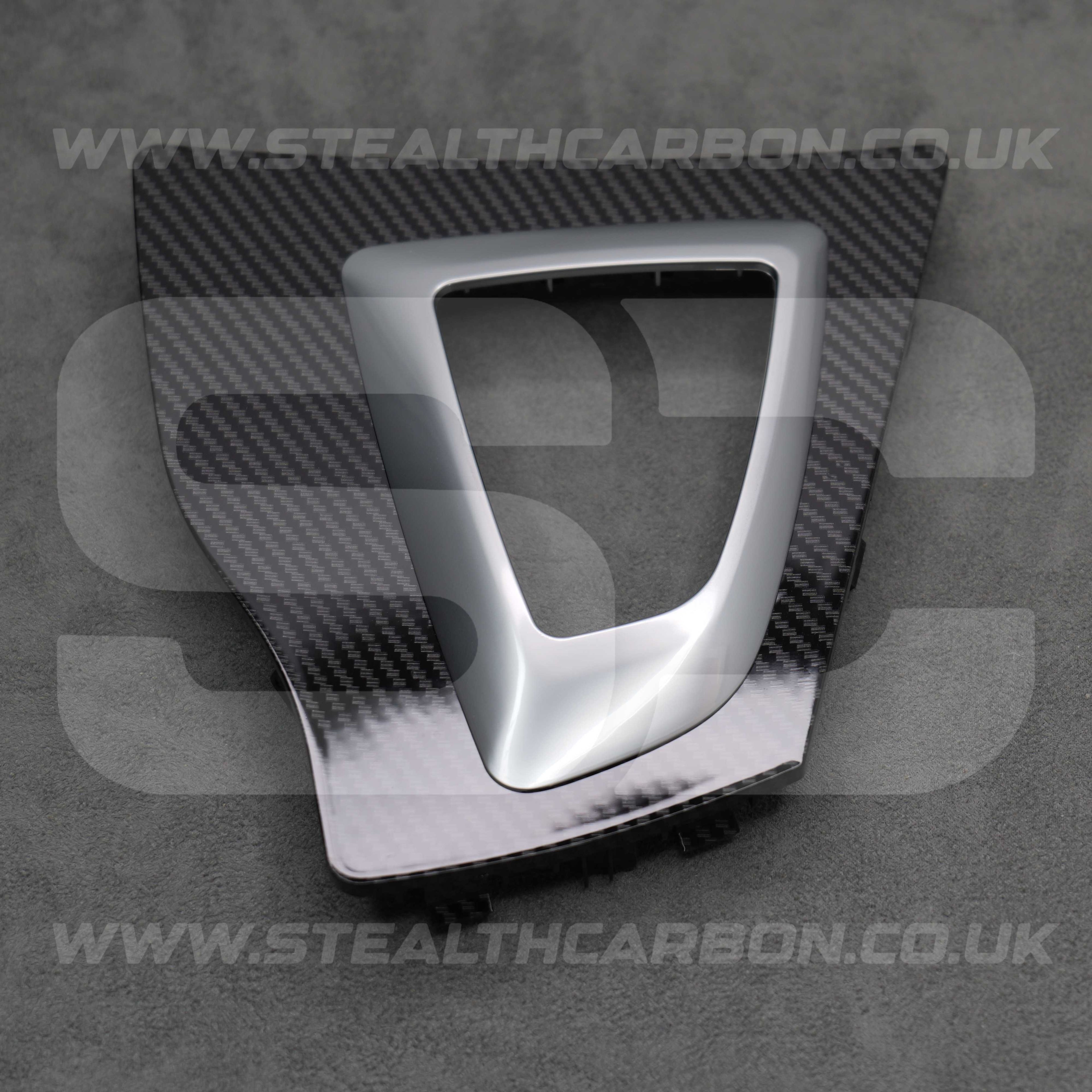 Carbon Fibre Style Gear Knob Surround BMW 3 4 Series F30 F31 F34 F35 F32 F33