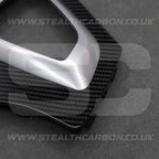 Carbon Fibre Style Gear Knob Surround BMW 3 4 Series F30 F31 F34 F35 F32 F33