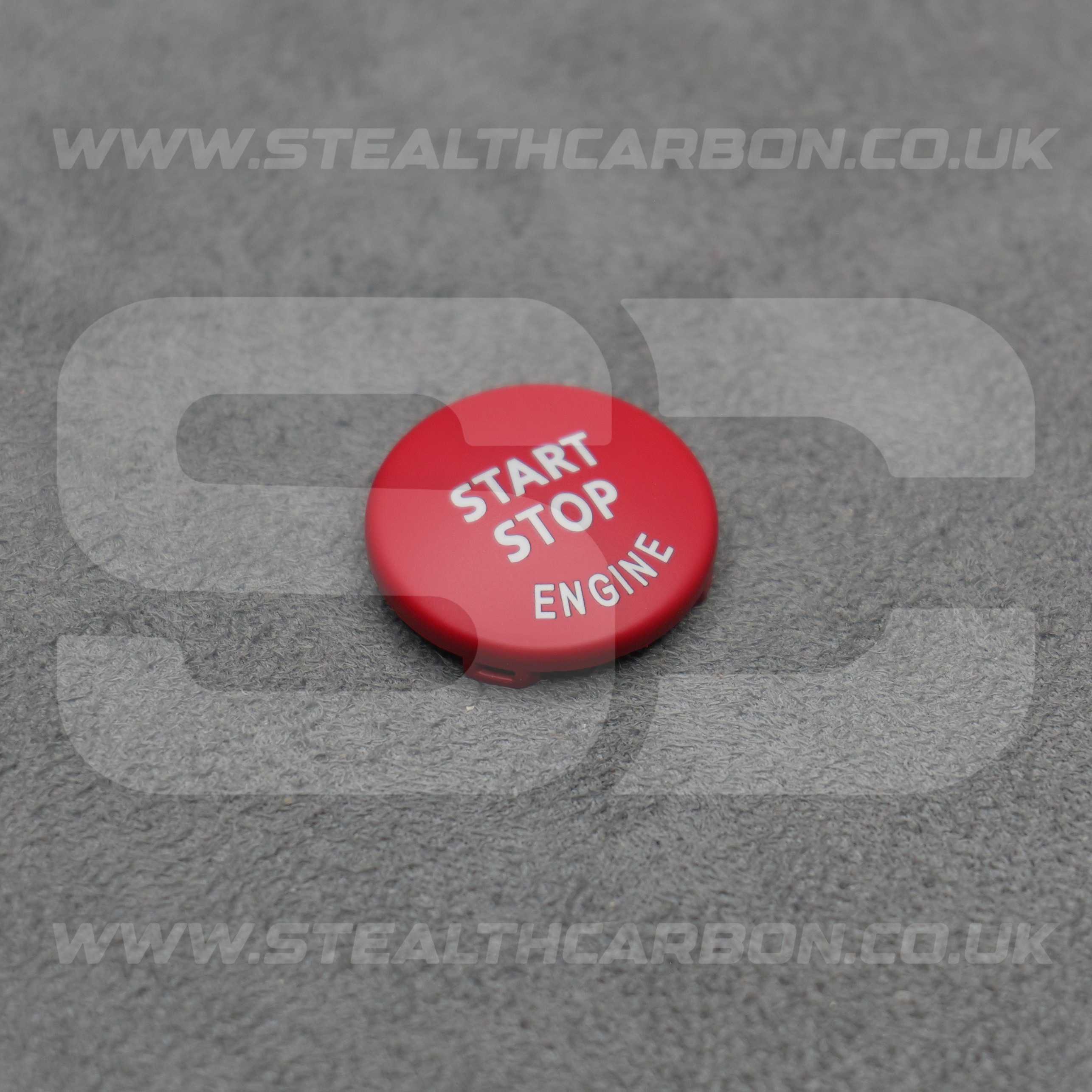BMW Matte Red Start Stop Engine Button for E90 E92 E93 M3 4.0 V8