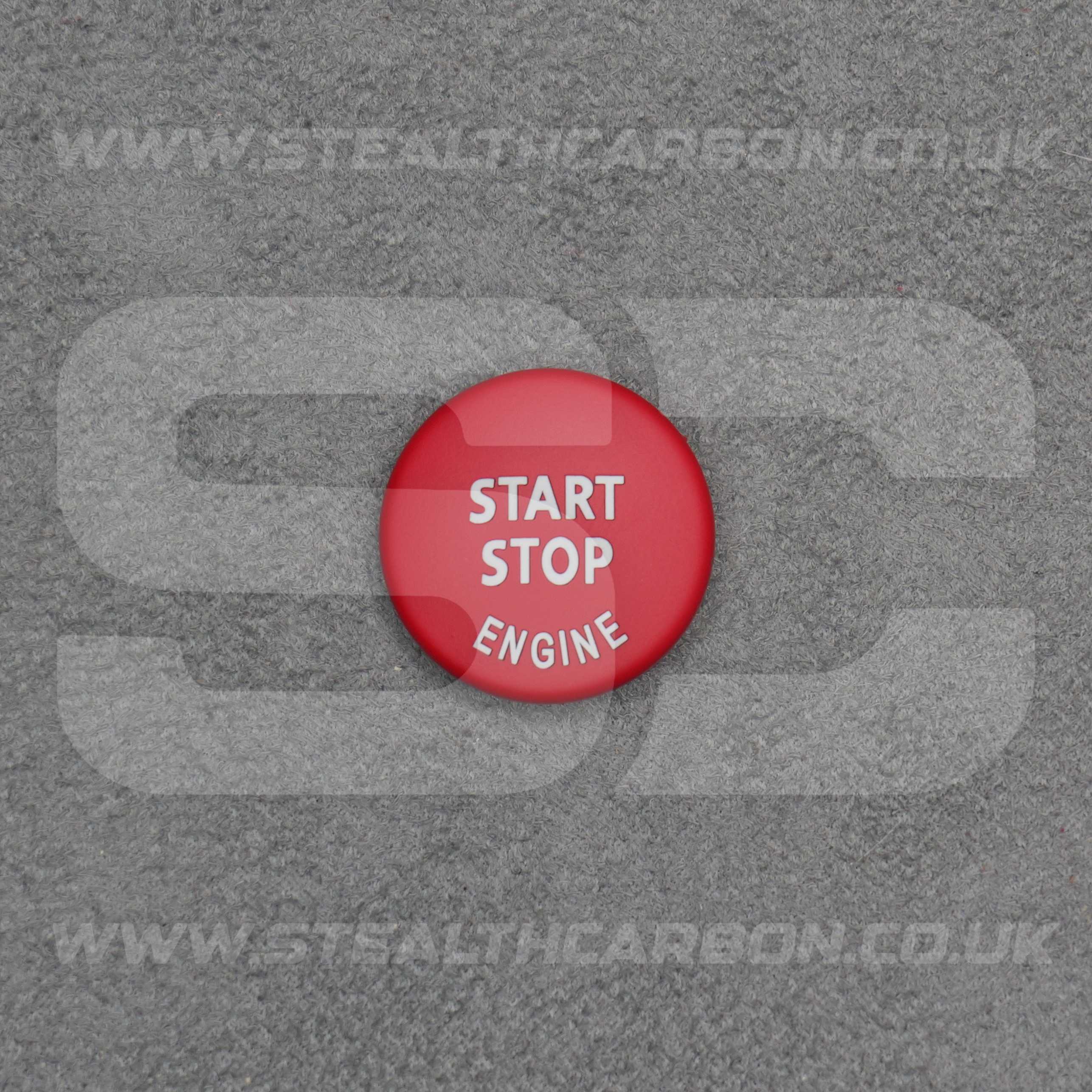 BMW Matte Red Start Stop Engine Button for E90 E92 E93 M3 4.0 V8