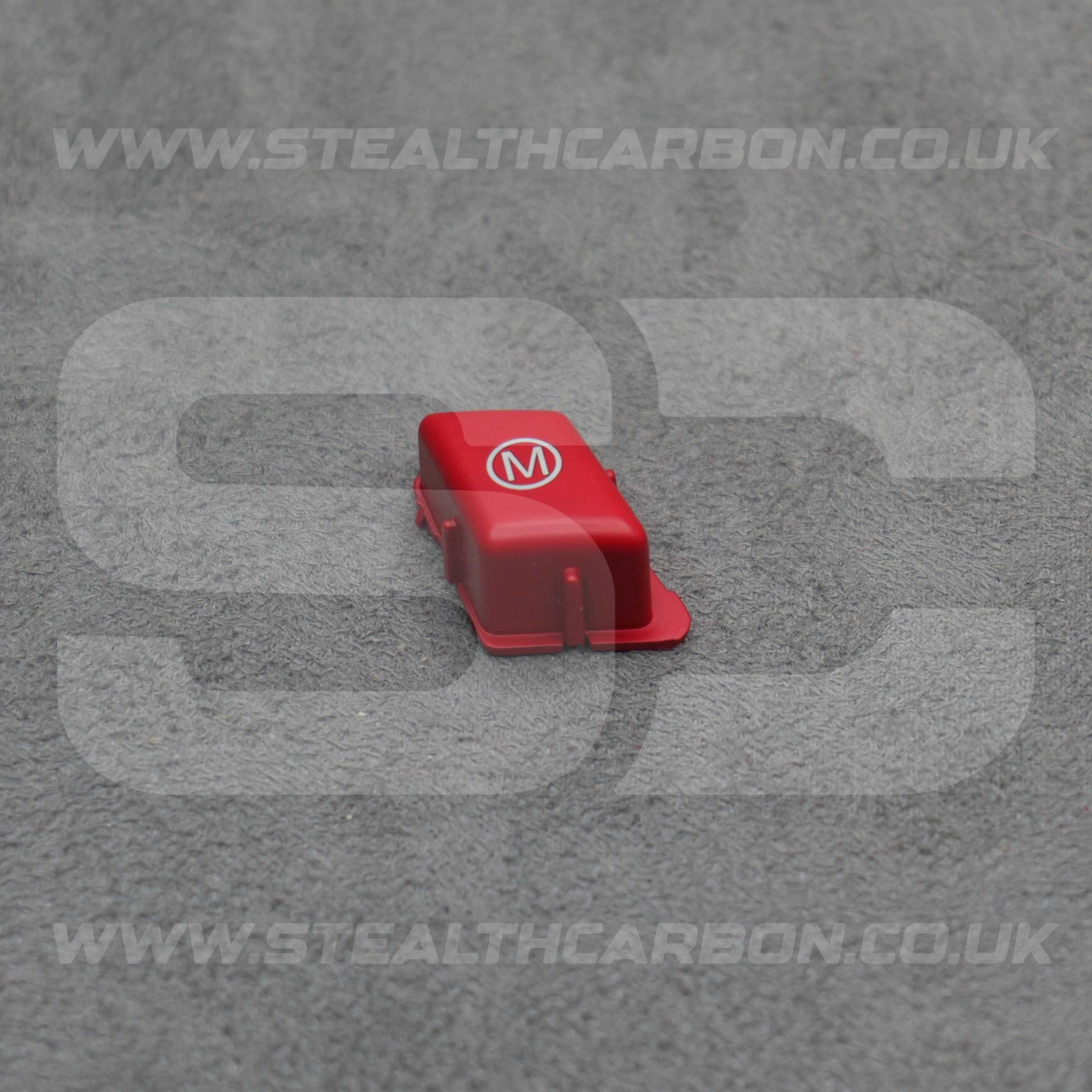 BMW Matte Red M Steering Wheel Mode Button for E90 E92 E93 M3 4.0 V8