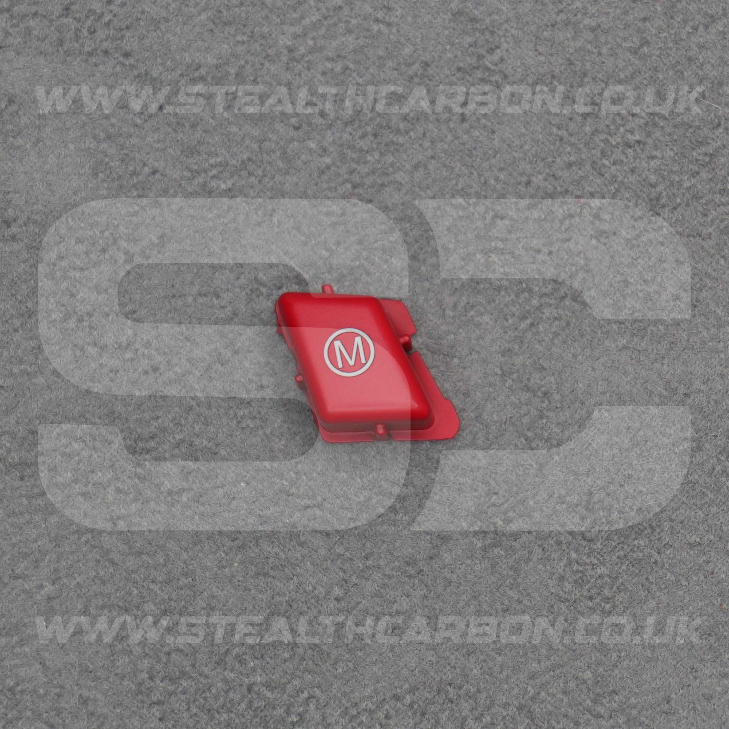 BMW Matte Red M Steering Wheel Mode Button for E90 E92 E93 M3 4.0 V8