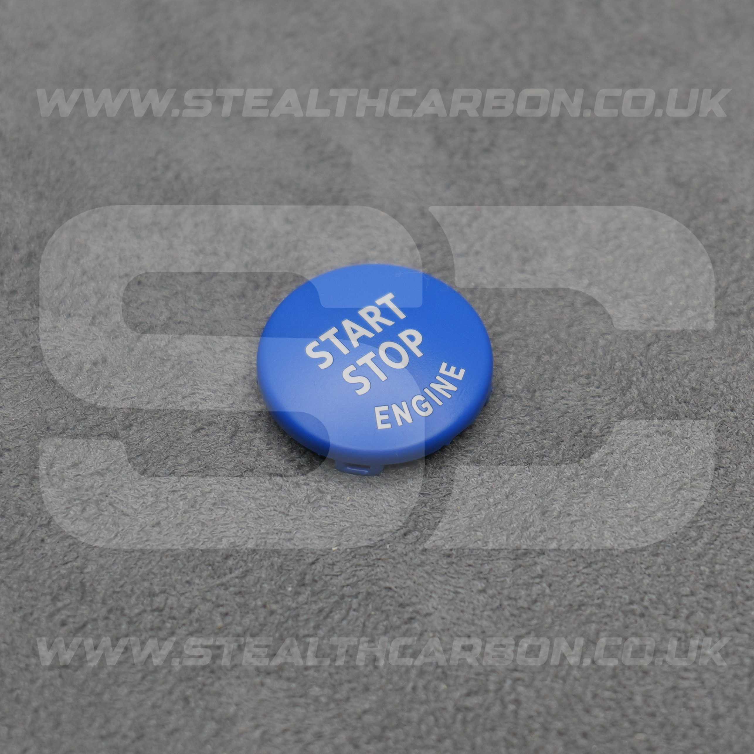 BMW Matte Blue Start Stop Engine Button for E90 E92 E93 M3 4.0 V8