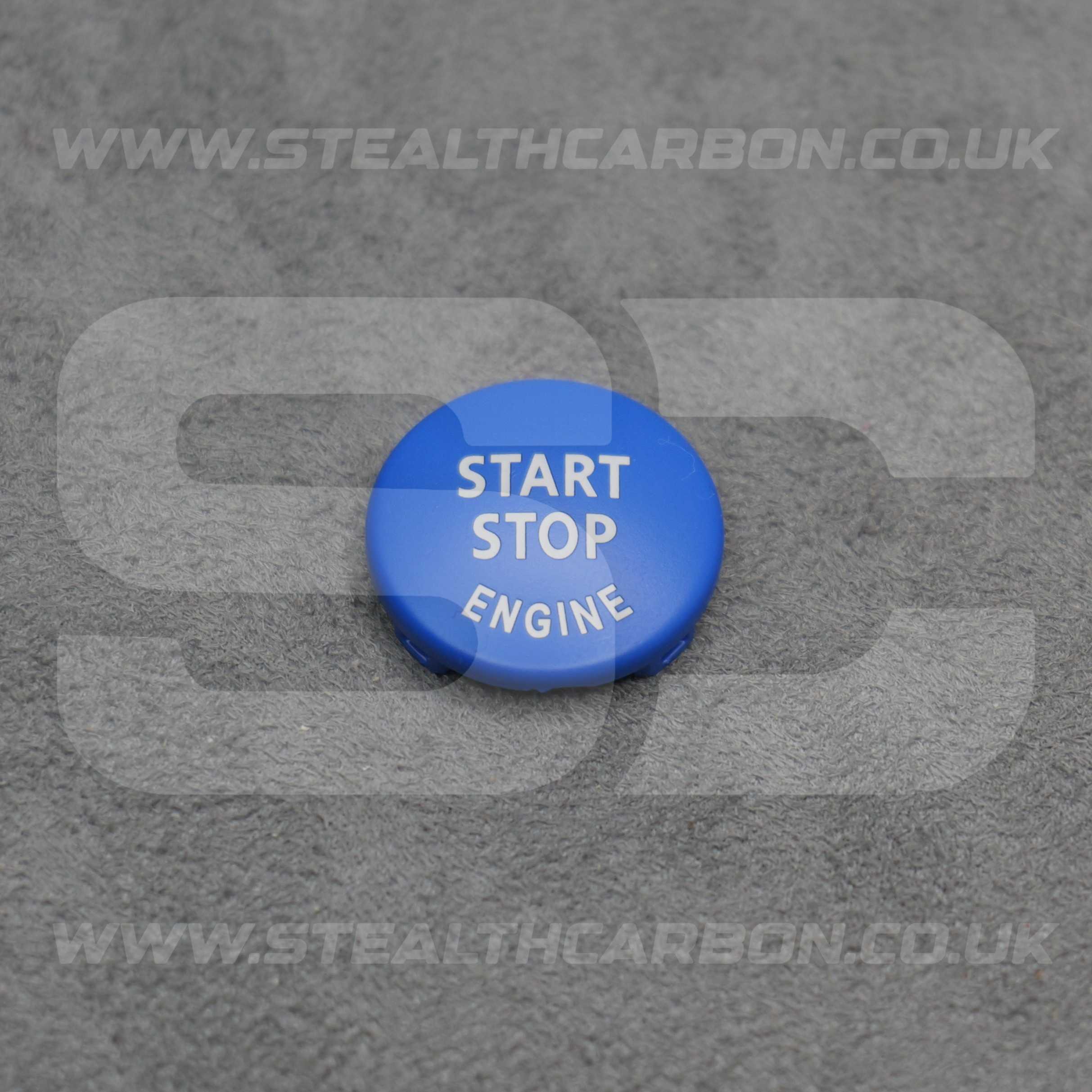 BMW Matte Blue Start Stop Engine Button for E90 E92 E93 M3 4.0 V8