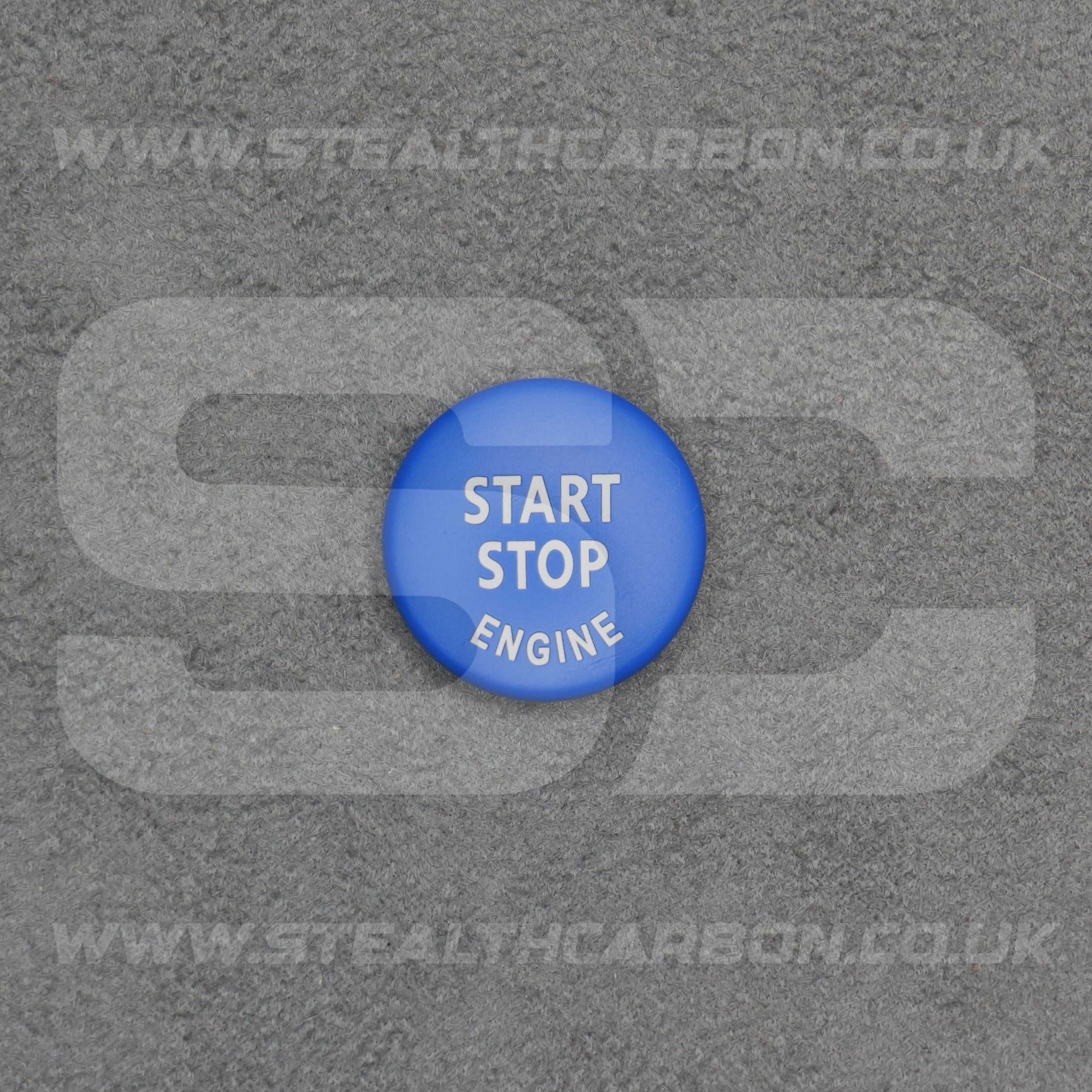 BMW Matte Blue Start Stop Engine Button for E90 E92 E93 M3 4.0 V8