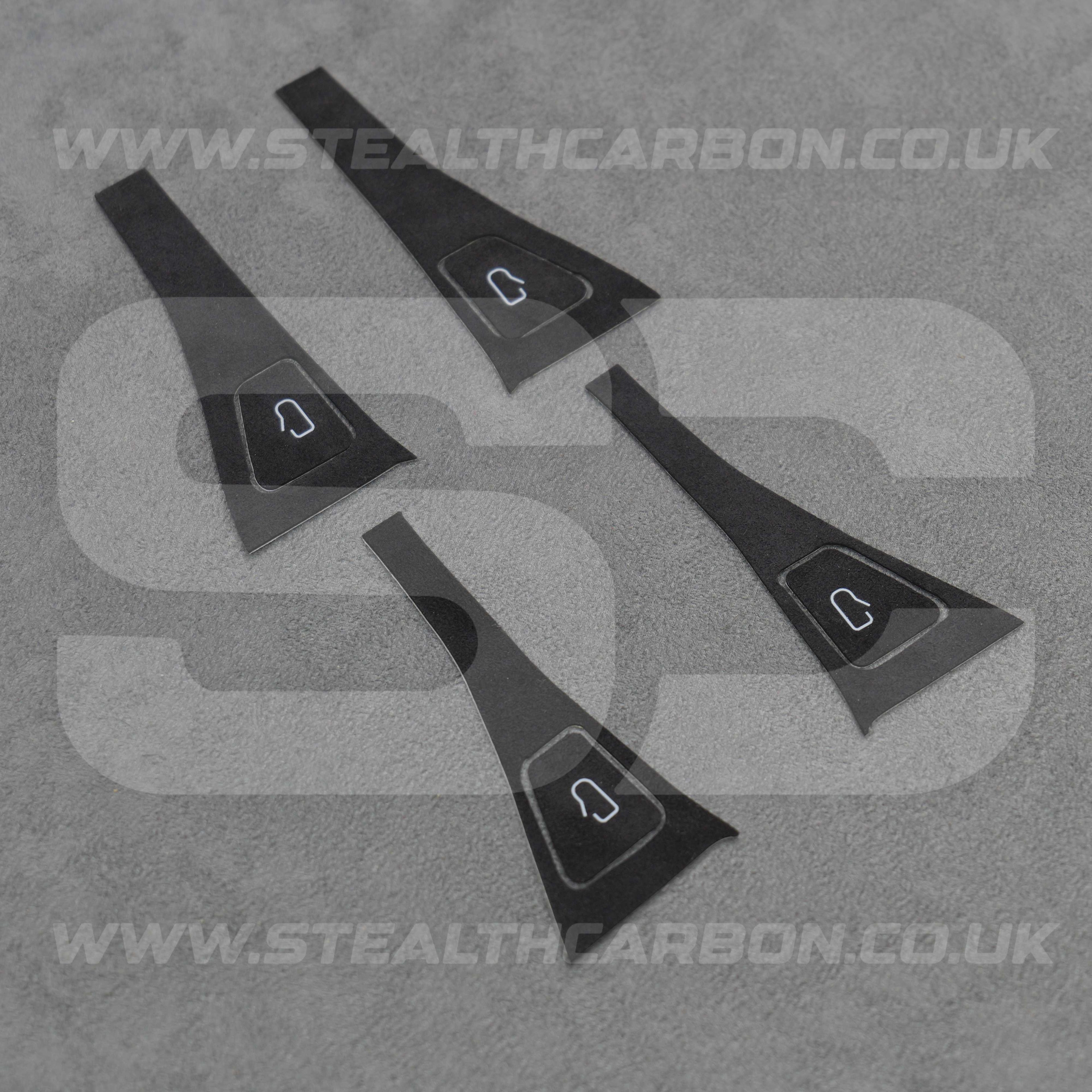 Tesla Model 3 Y Alcantara Suede Door Switch Handle Button Cover Protectors