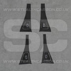 Tesla Model 3 Y Alcantara Suede Door Switch Handle Button Cover Protectors