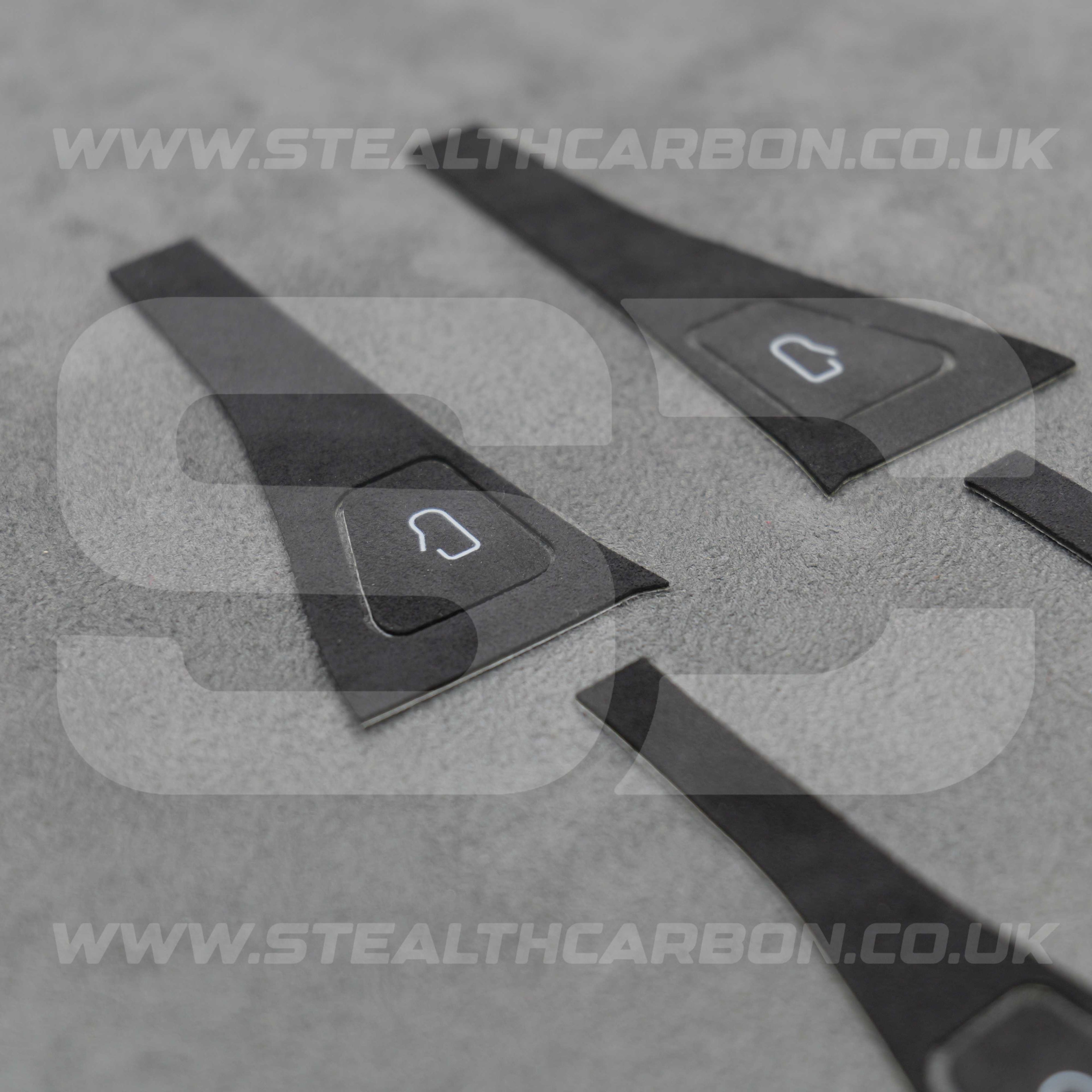 Tesla Model 3 Y Alcantara Suede Door Switch Handle Button Cover Protectors