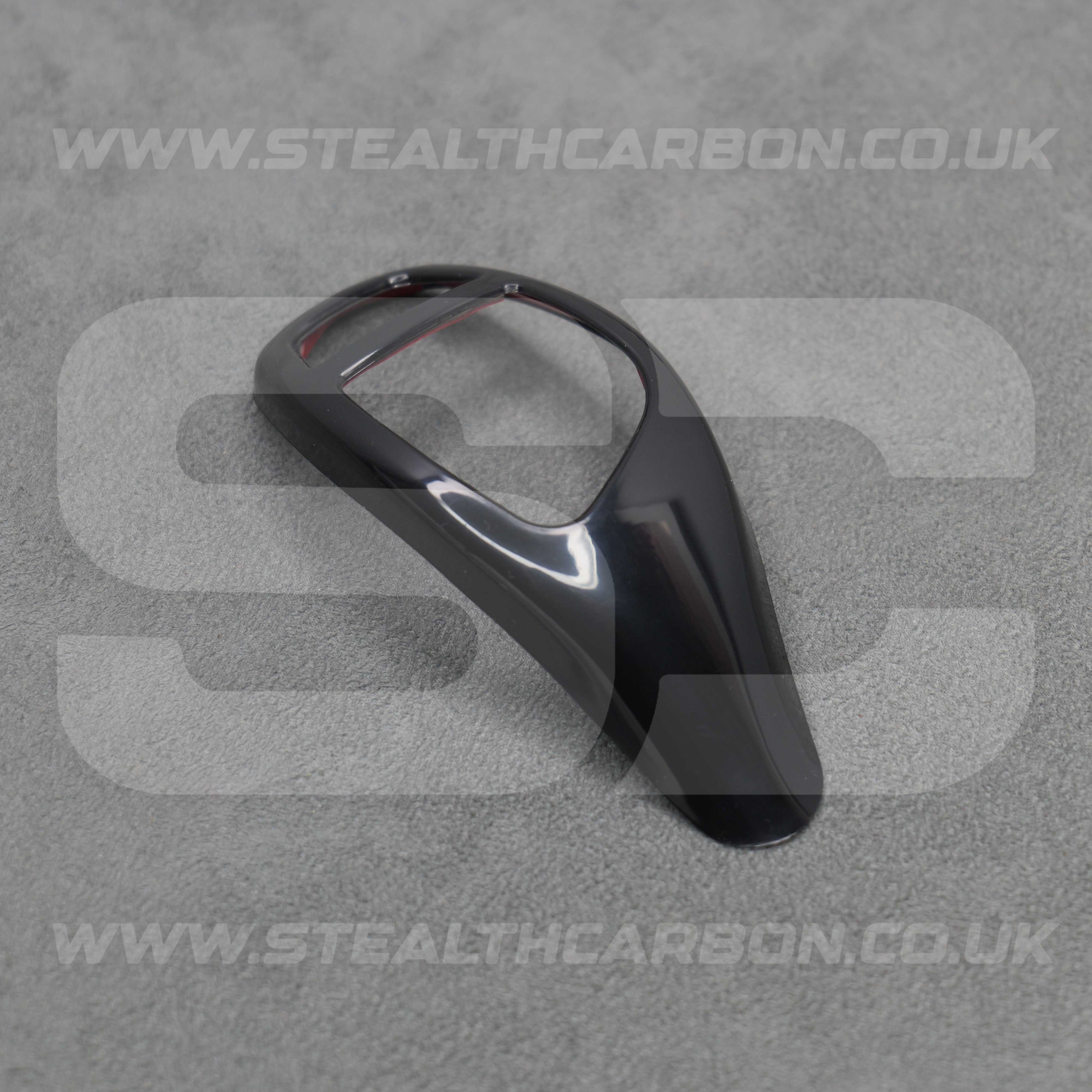 BMW Carbon Fibre Style Gear Shift Knob Cover Trim for F30 F20 F10 F15 F25 X5 X3