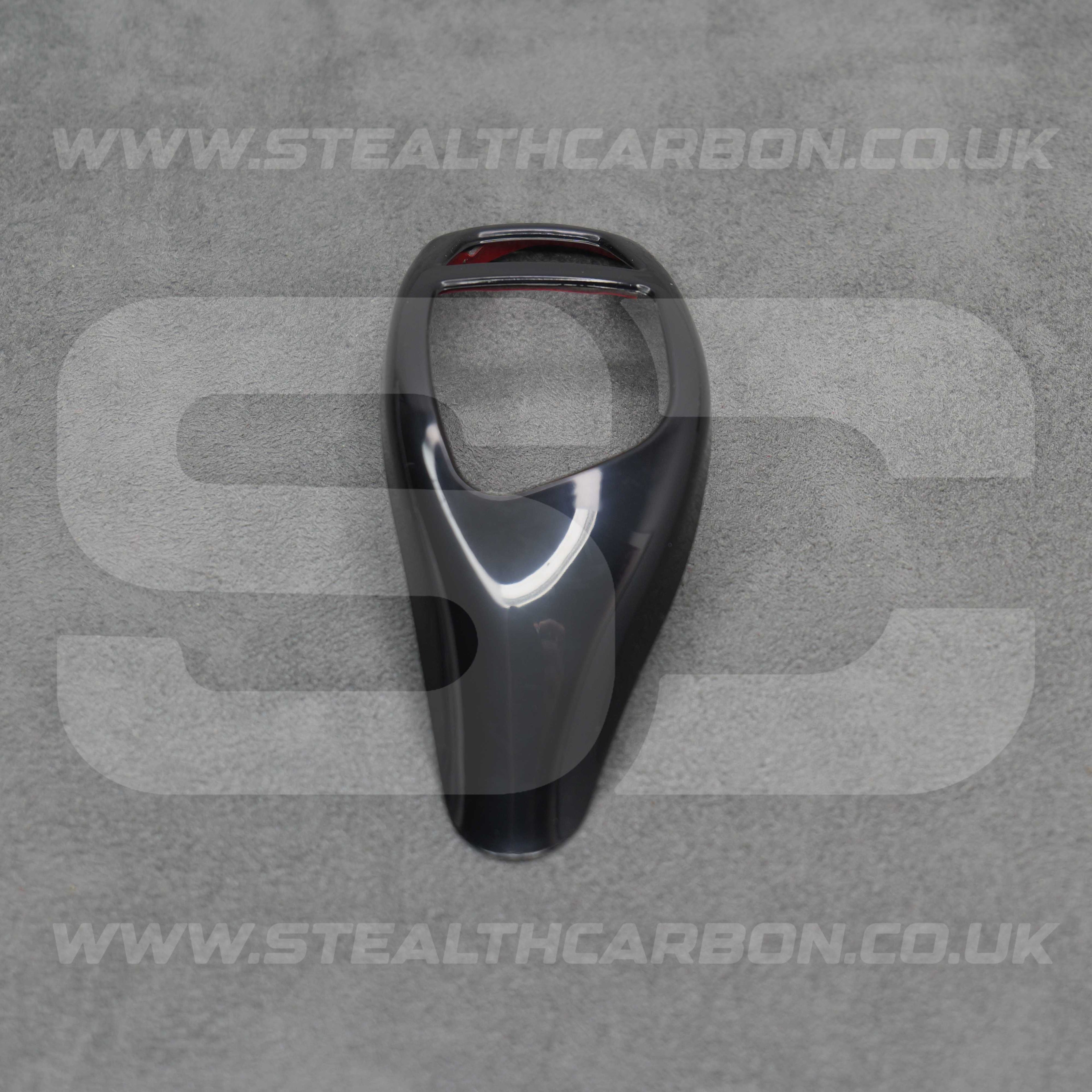 BMW Carbon Fibre Style Gear Shift Knob Cover Trim for F30 F20 F10 F15 F25 X5 X3