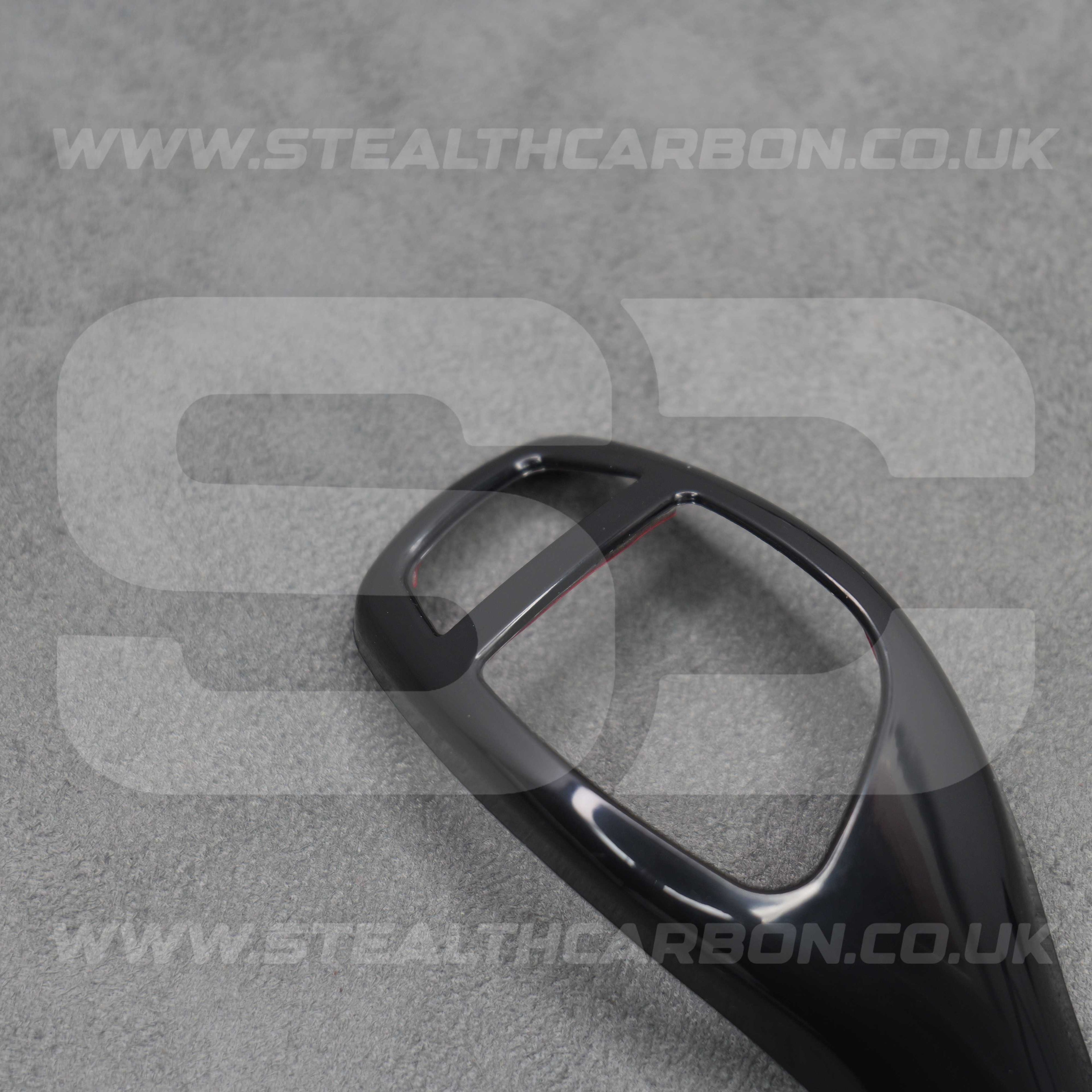 BMW Gloss Black Gear Shift Knob Cover Trim for F30 F20 F10 F15 F25 X5 X3