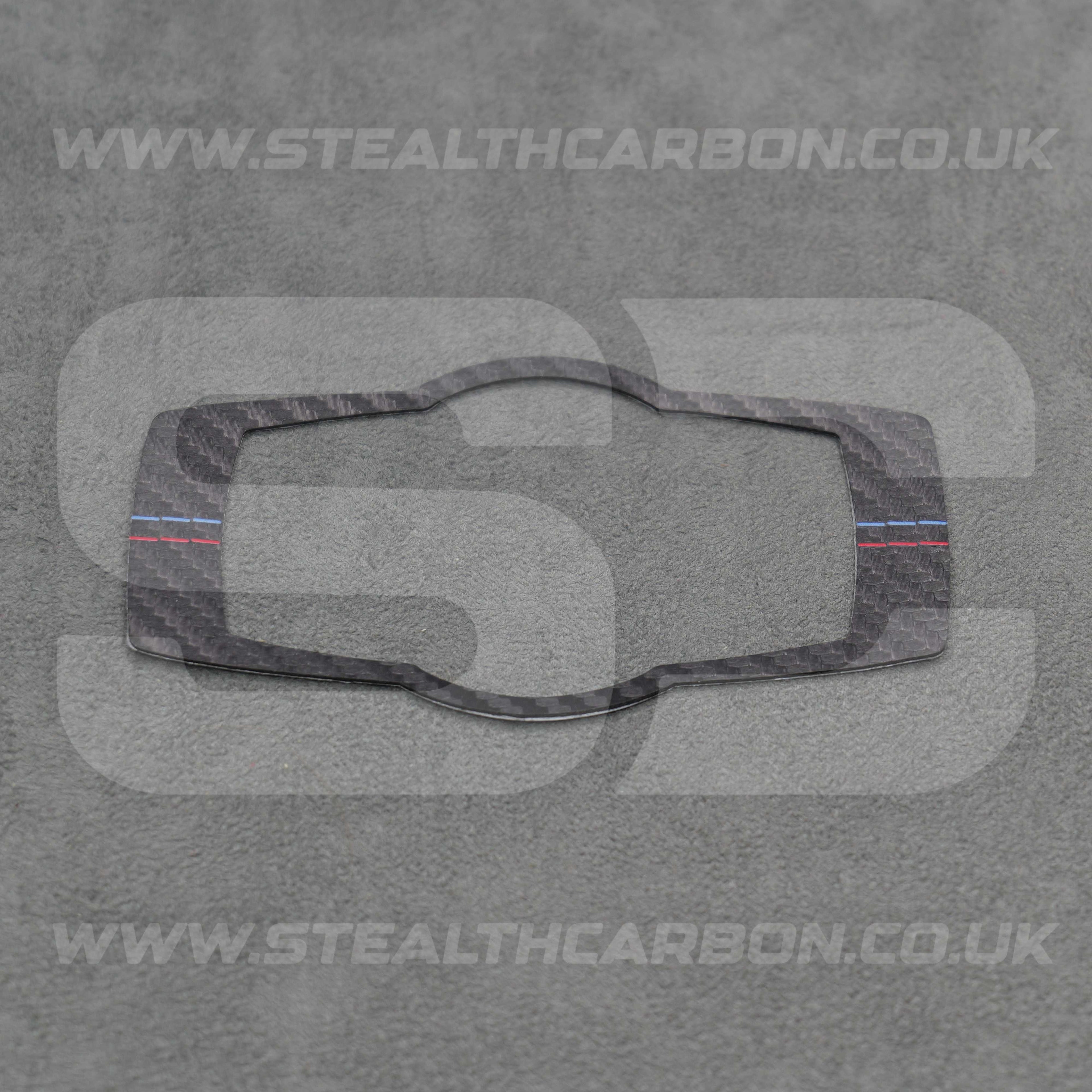 BMW Carbon Fibre Style Headlight Switch Trim M3 3 Series E90 E91 E92 E93 4.0 V8