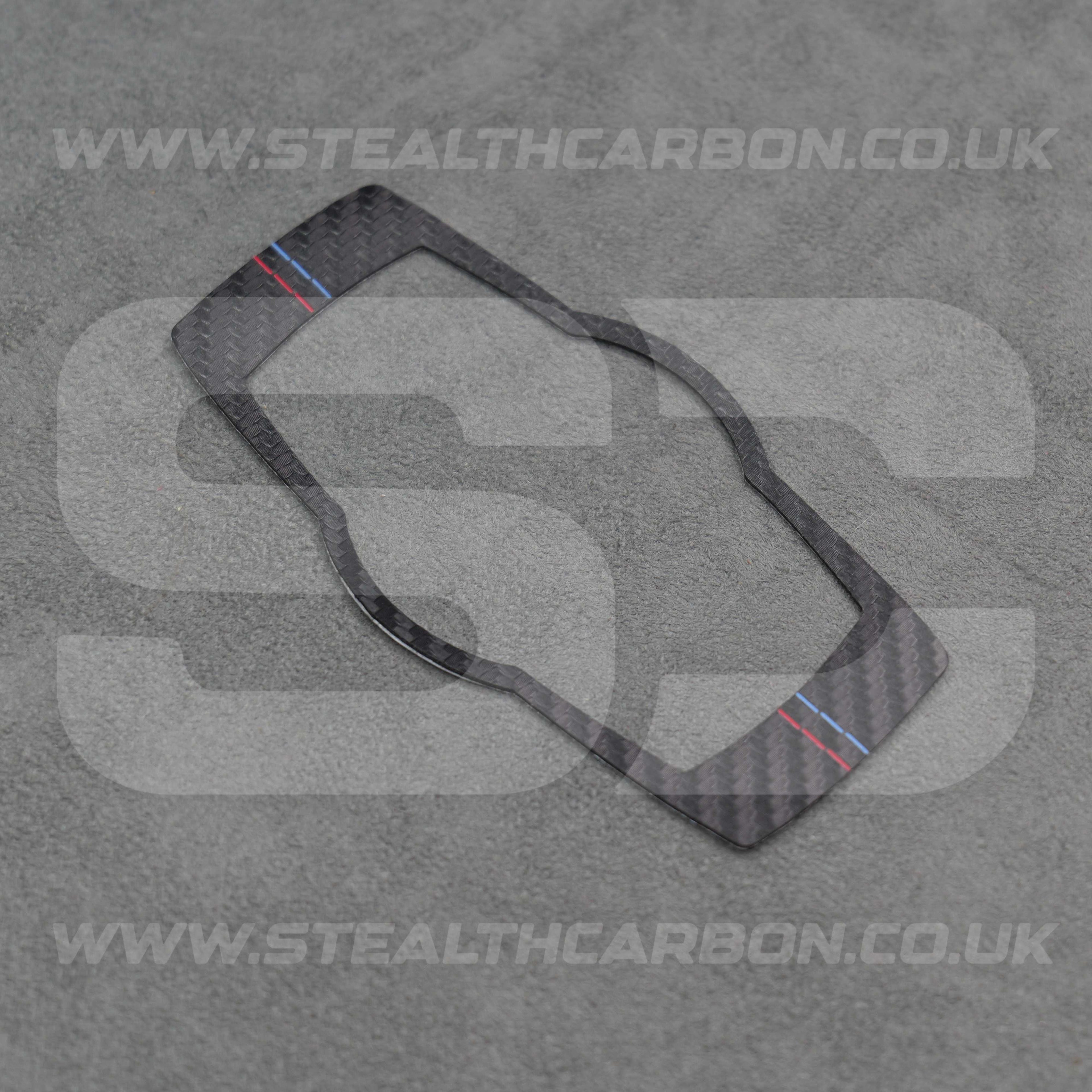 BMW Carbon Fibre Style Headlight Switch Trim M3 3 Series E90 E91 E92 E93 4.0 V8