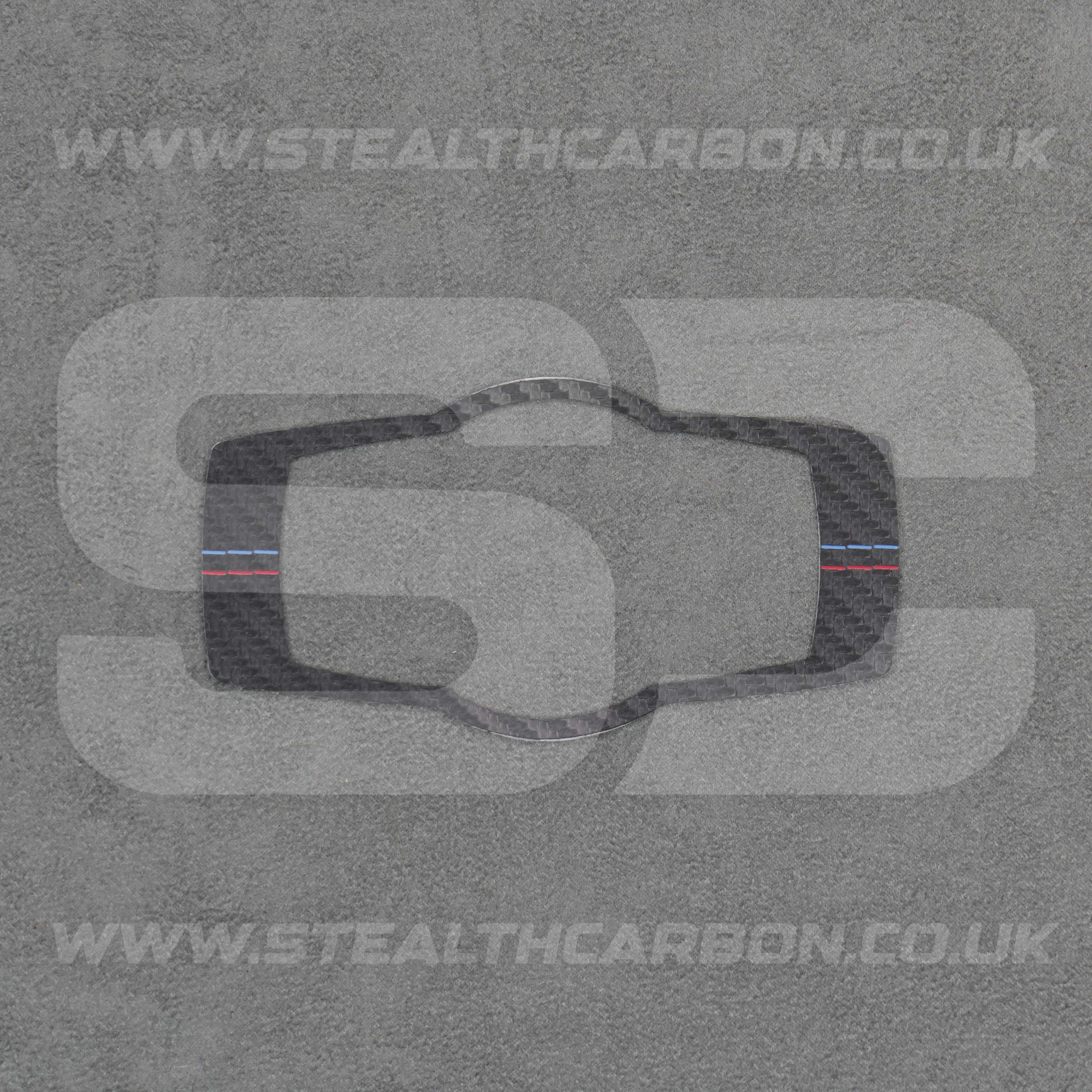 BMW Carbon Fibre Style Headlight Switch Trim M3 3 Series E90 E91 E92 E93 4.0 V8