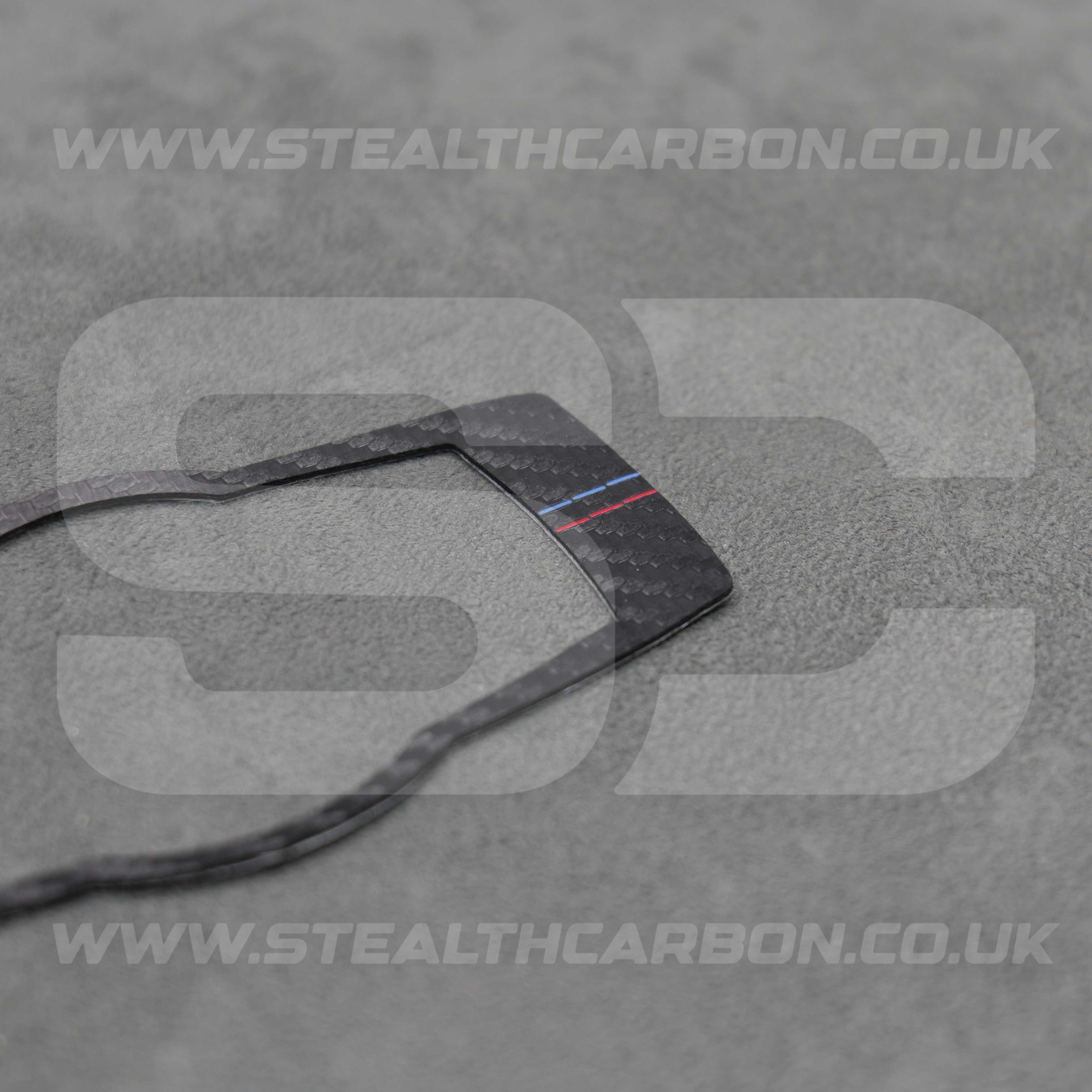 BMW Carbon Fibre Style Headlight Switch Trim M3 3 Series E90 E91 E92 E93 4.0 V8