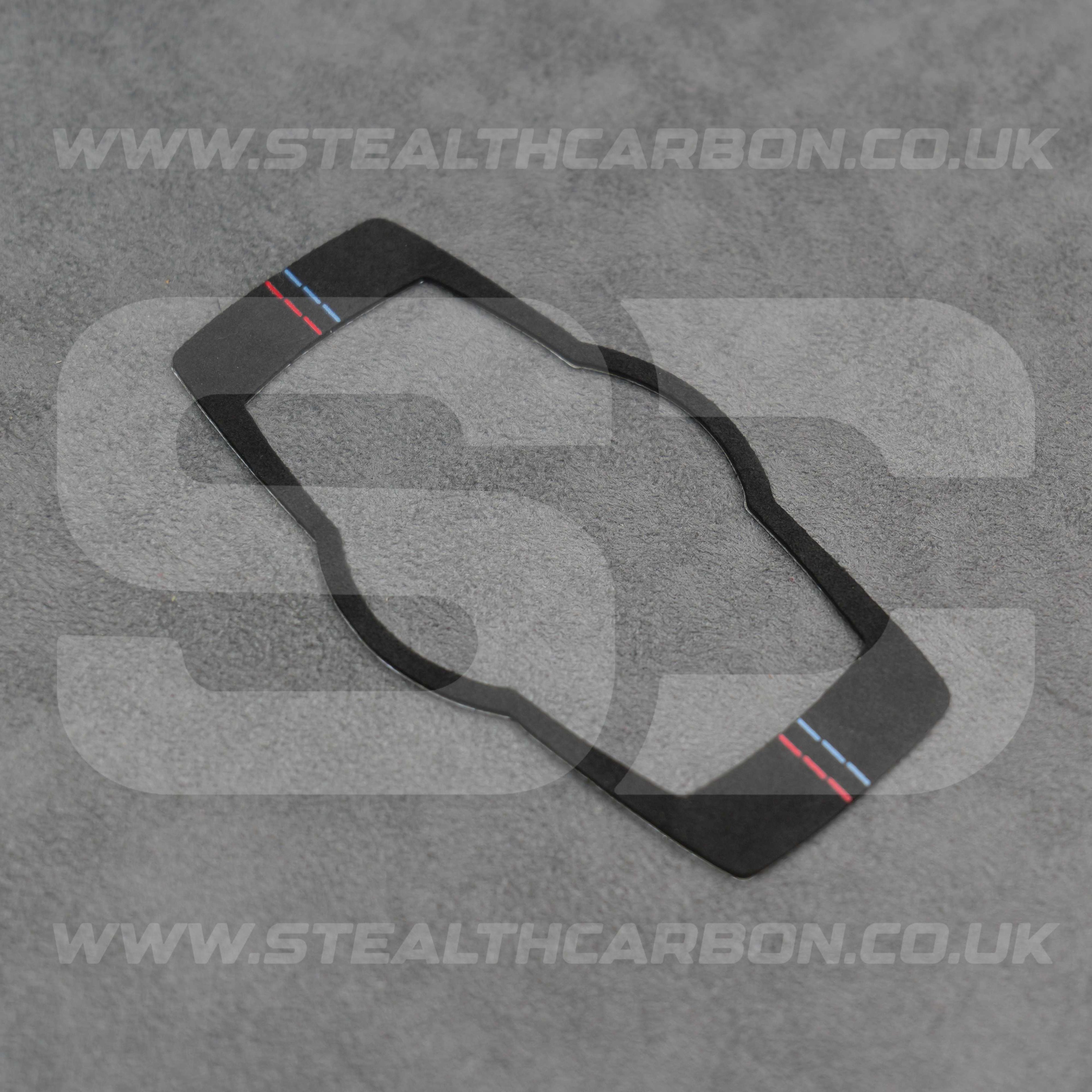 BMW Alcantara Stitched Headlight Switch Trim M3 3 Series E90 E91 E92 E93 4.0 V8