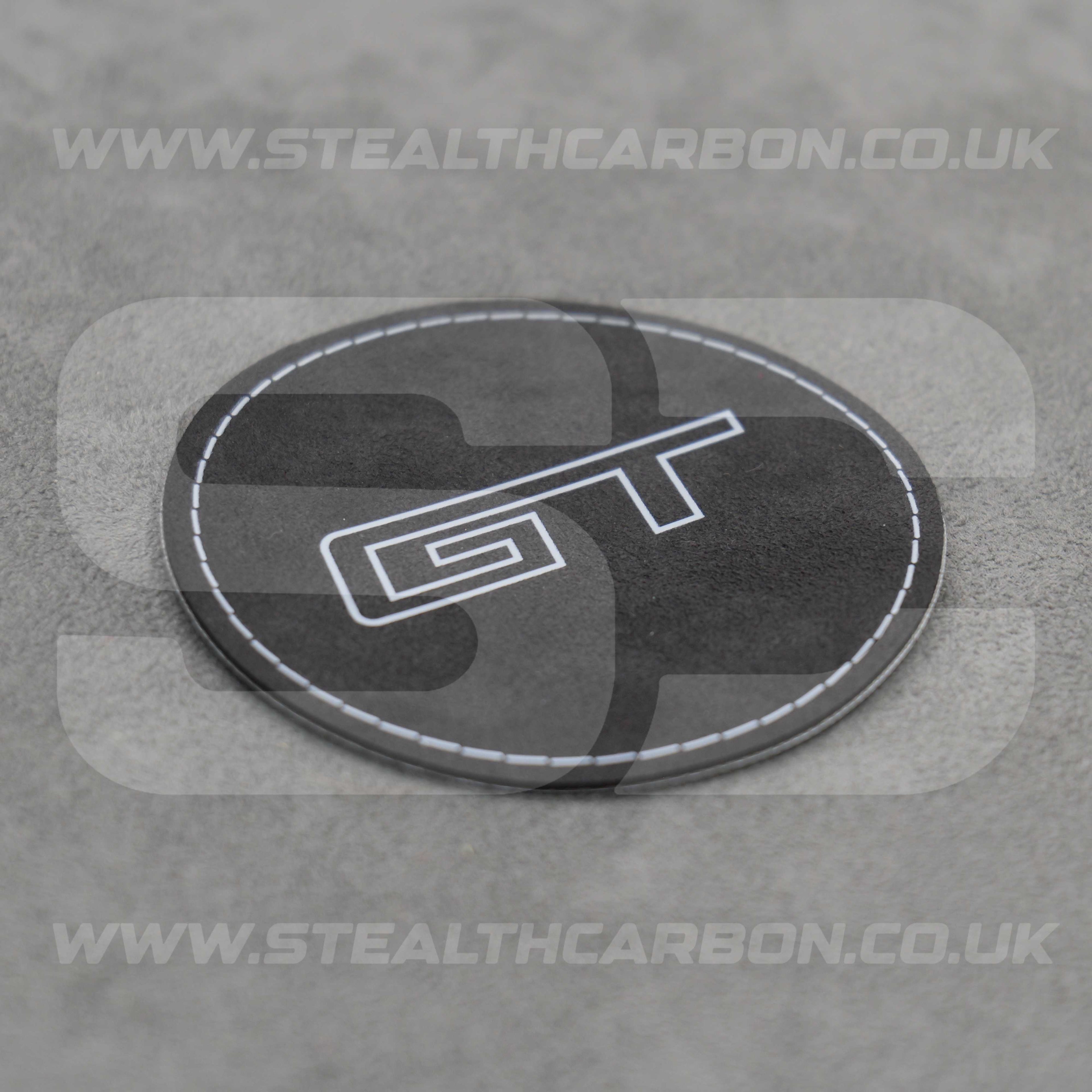 Ford Mustang GT Genuine Alcantara Steering Wheel Sticker S550 Mach 1 V8 GT350